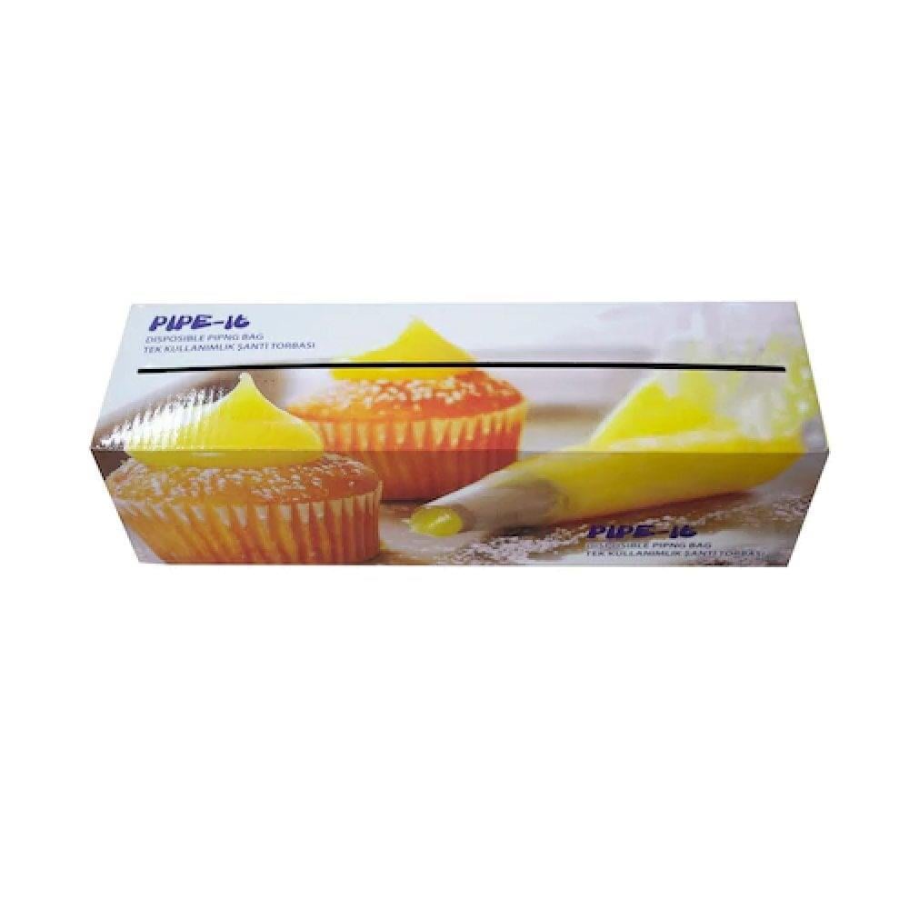 Tek Kullanımlık Krema Sıkma Torbası 26x50 cm 72 adetli