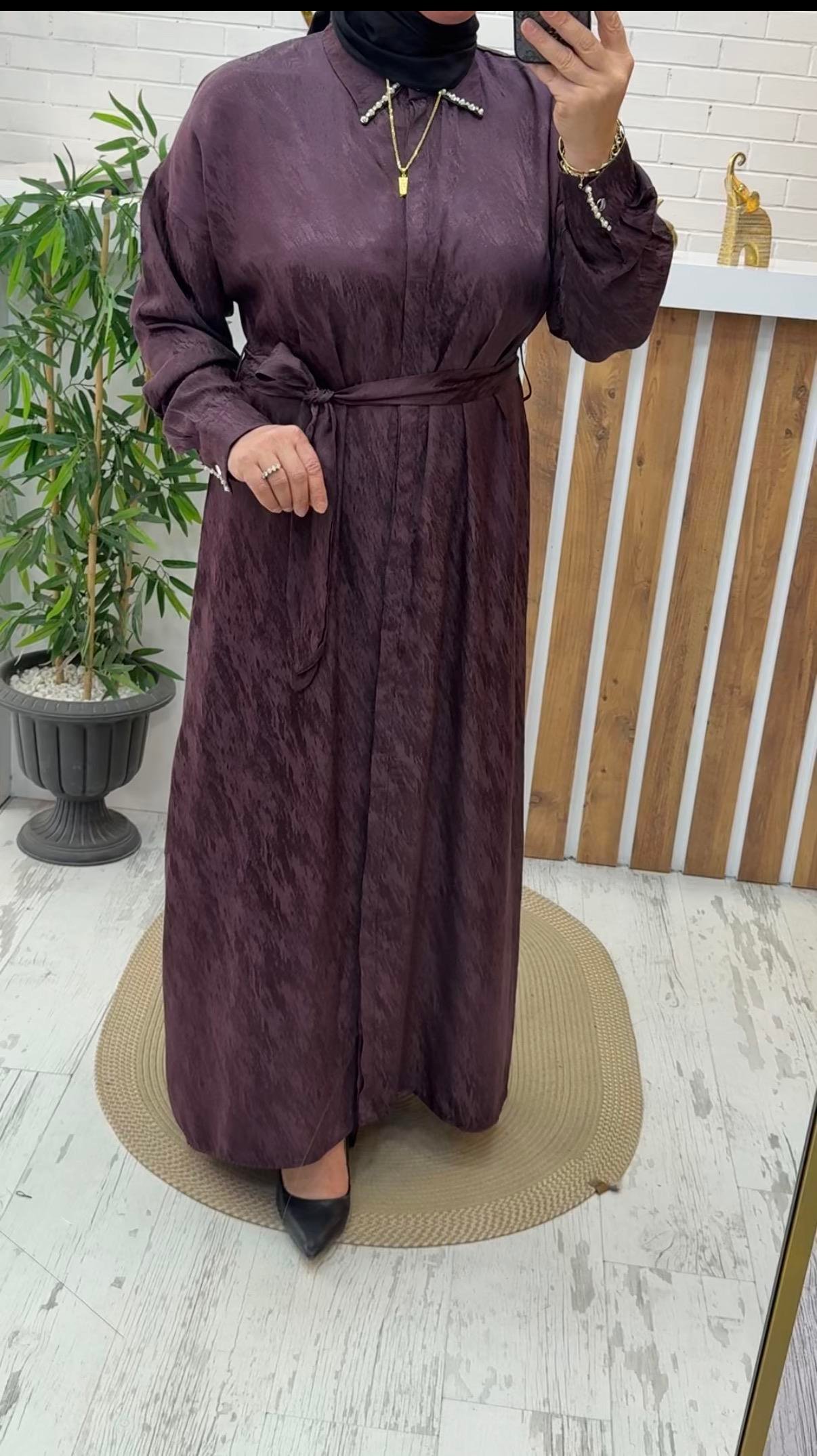 JAKAR SATEN ŞIK ELBİSE
