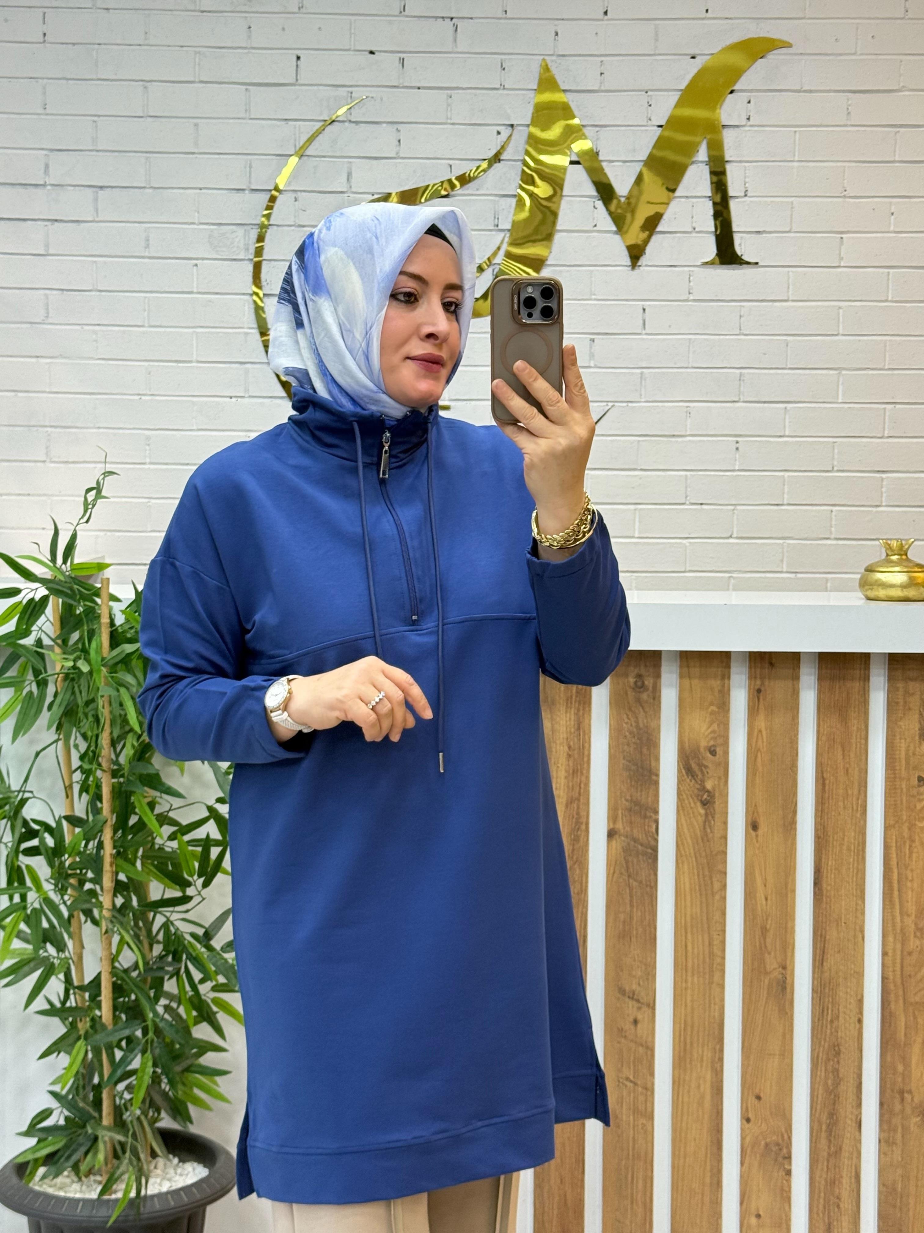 OVERSİZE PAMUKLU TUNİK