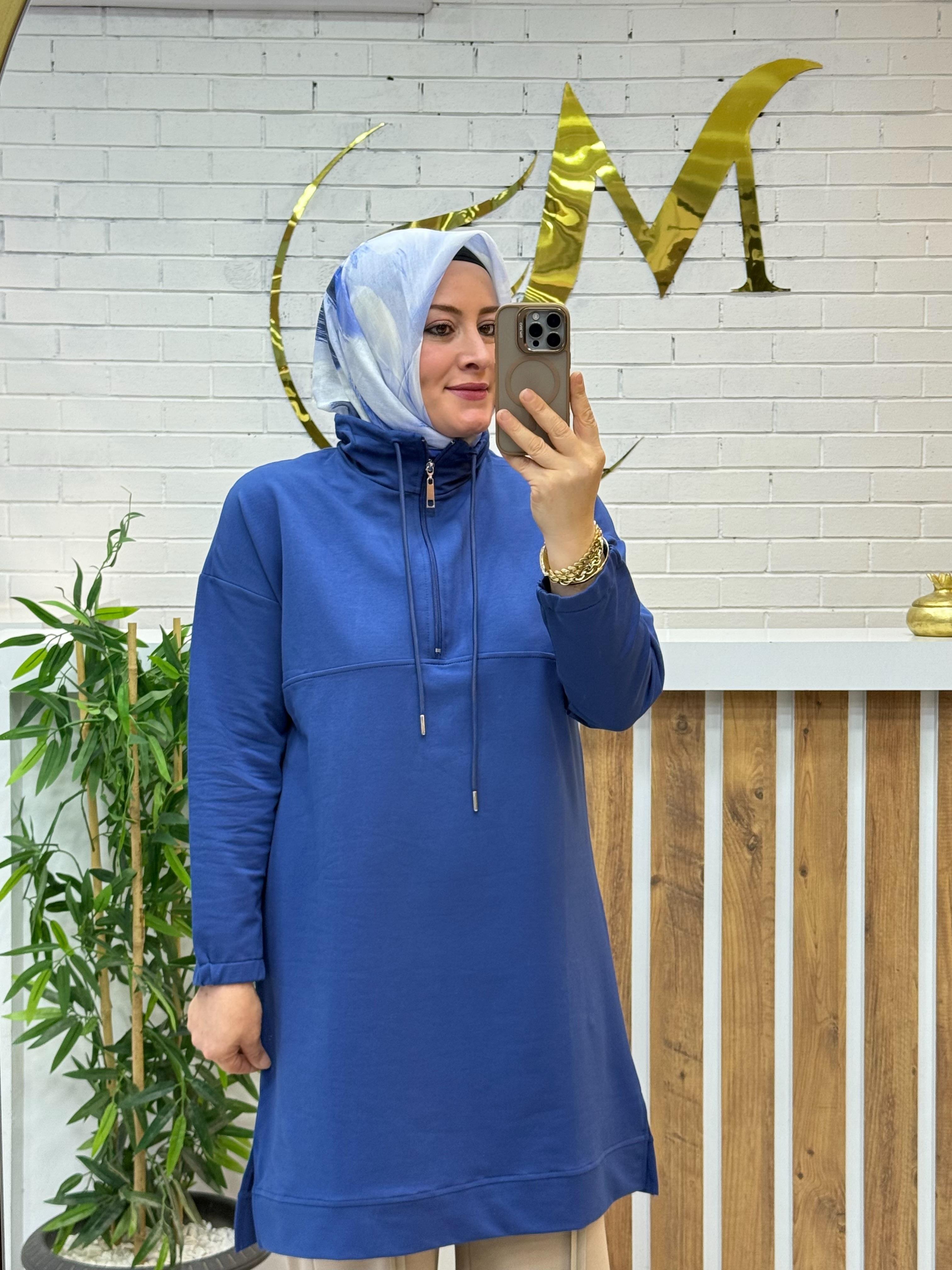 OVERSİZE PAMUKLU TUNİK