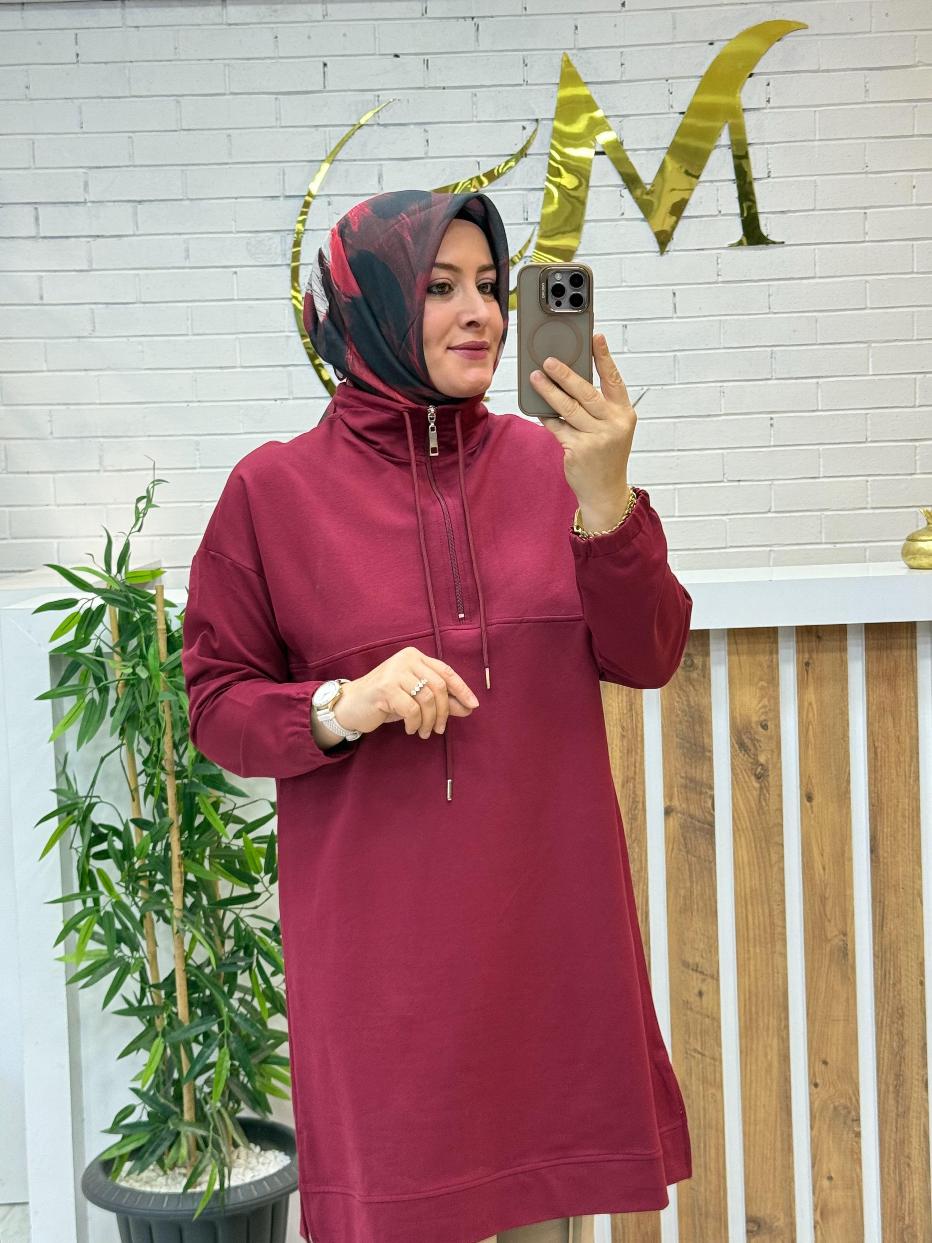 OVERSİZE PAMUKLU TUNİK