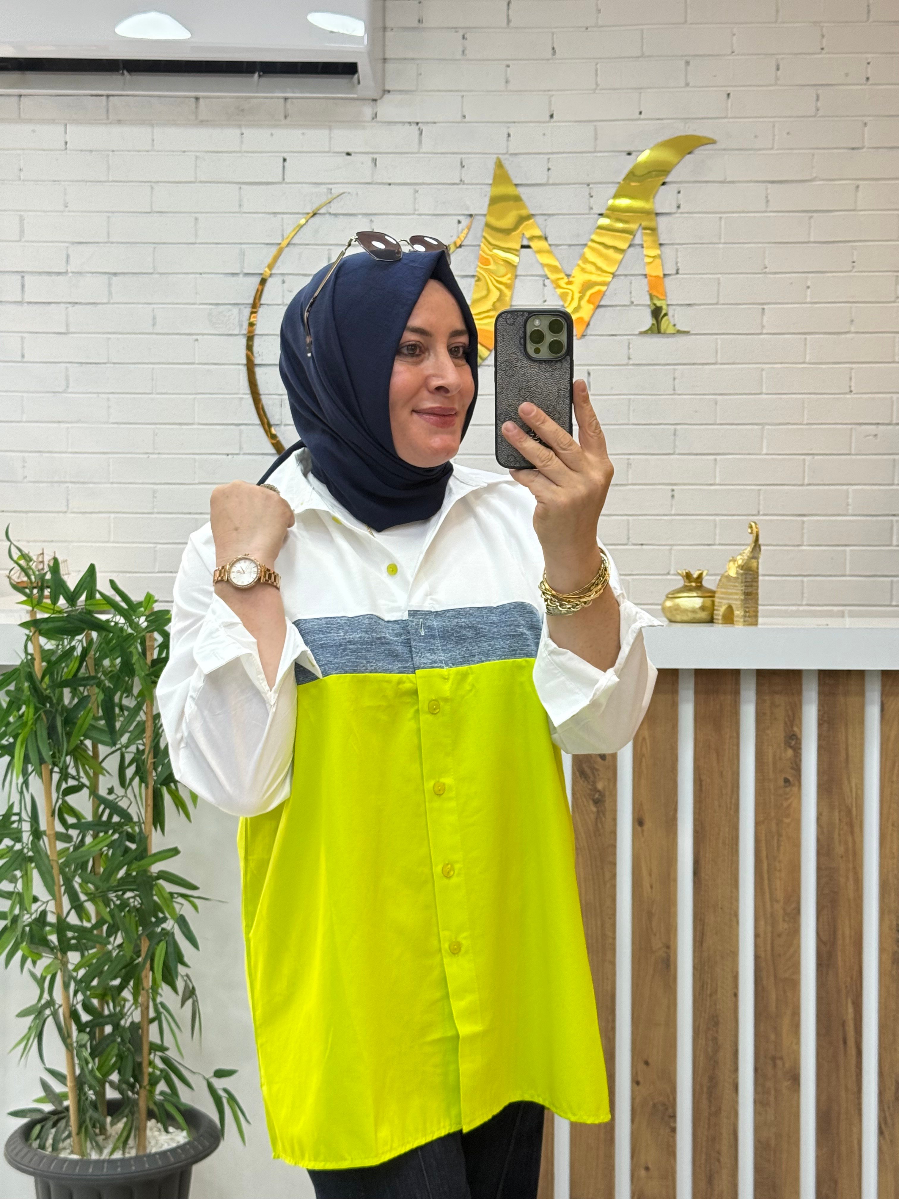 PAMUKLU SPOR POPLİN GÖMLEK