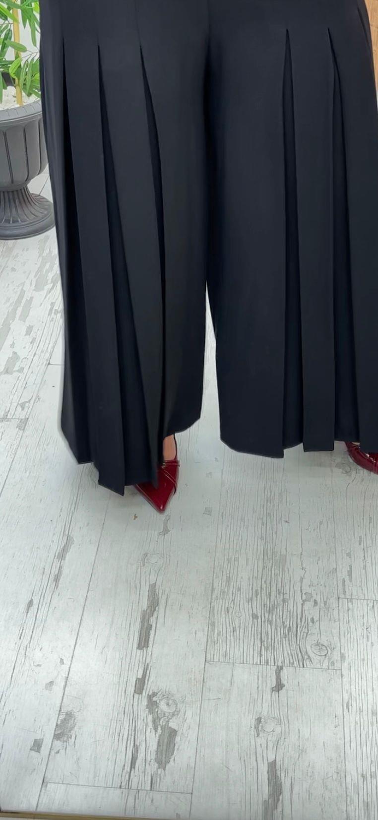 PİLELİ ETEK PANTOLON