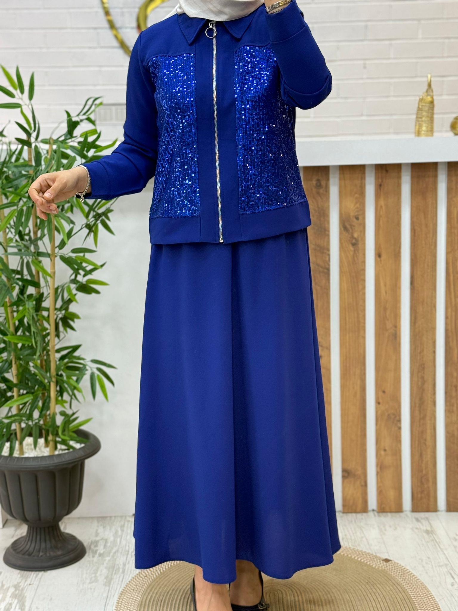 PUL PAYET İŞLİ ETEKLİ TAKIM