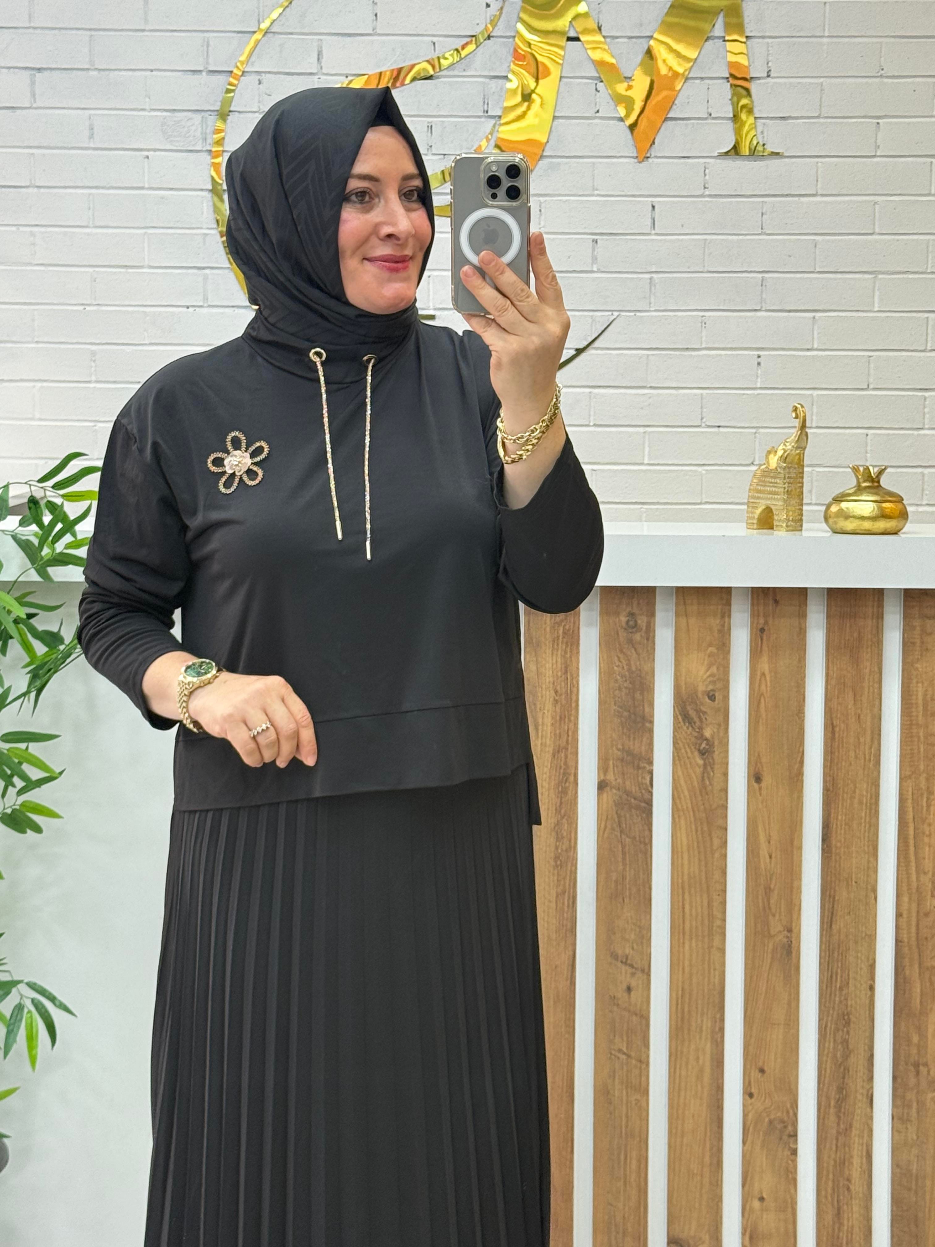 SENDY PİLELİ ETEKLİ TAKIM 