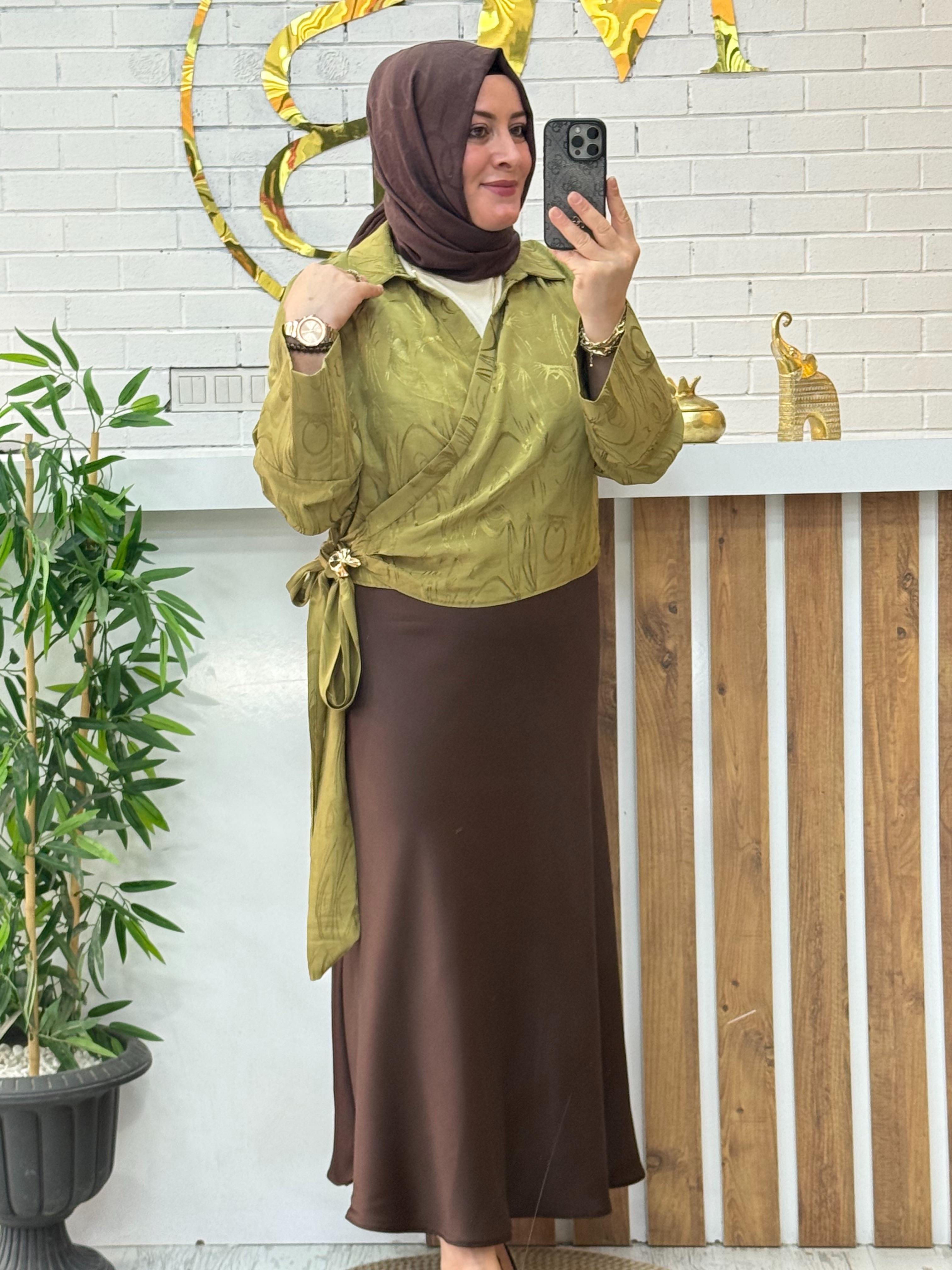 ZARA SATEN ASTARLI ETEK