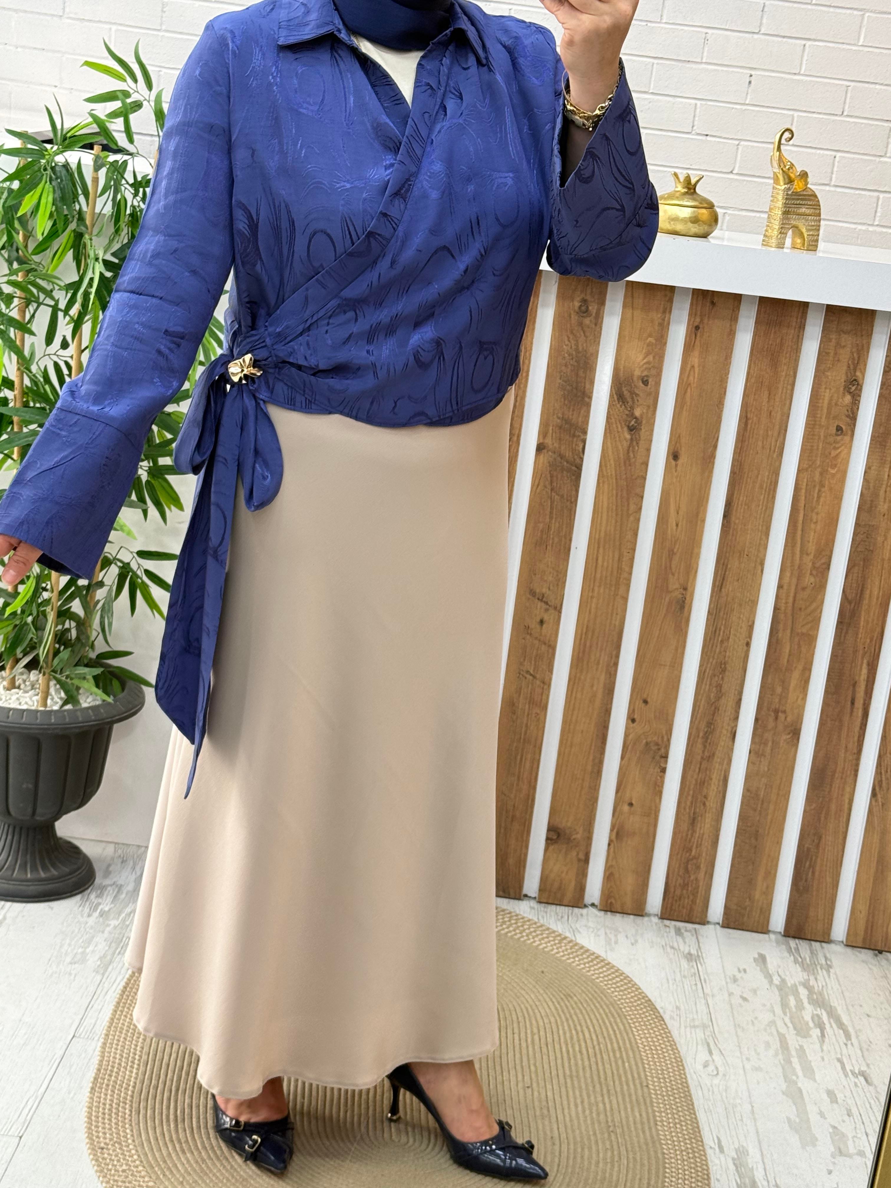 ZARA SATEN ASTARLI ETEK