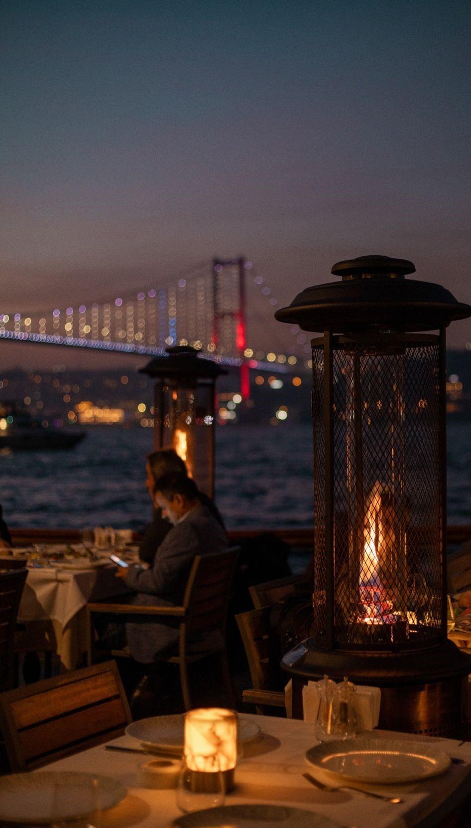 İnfragaz Fener Soba Tüplü Bahçe Isıtıcı, LPG, 11kW