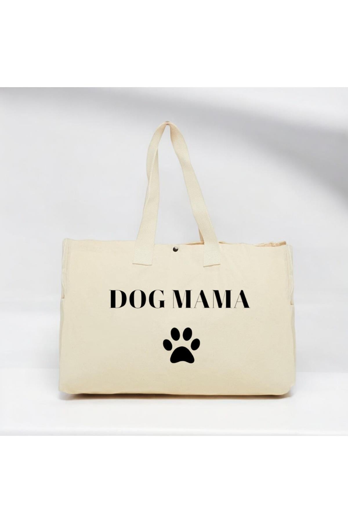 Dog Mama Kanvas Çanta