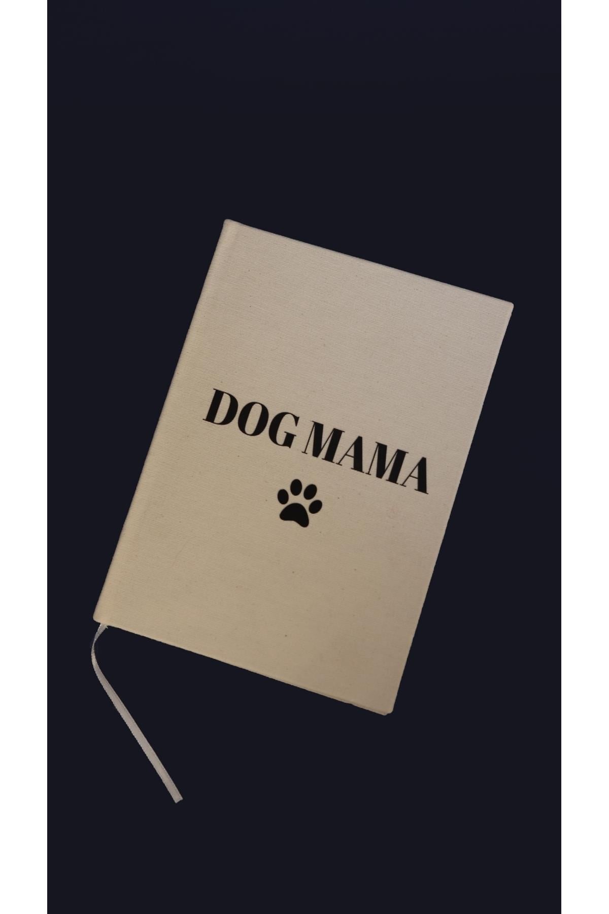 Dog Mama Kanvas Defter