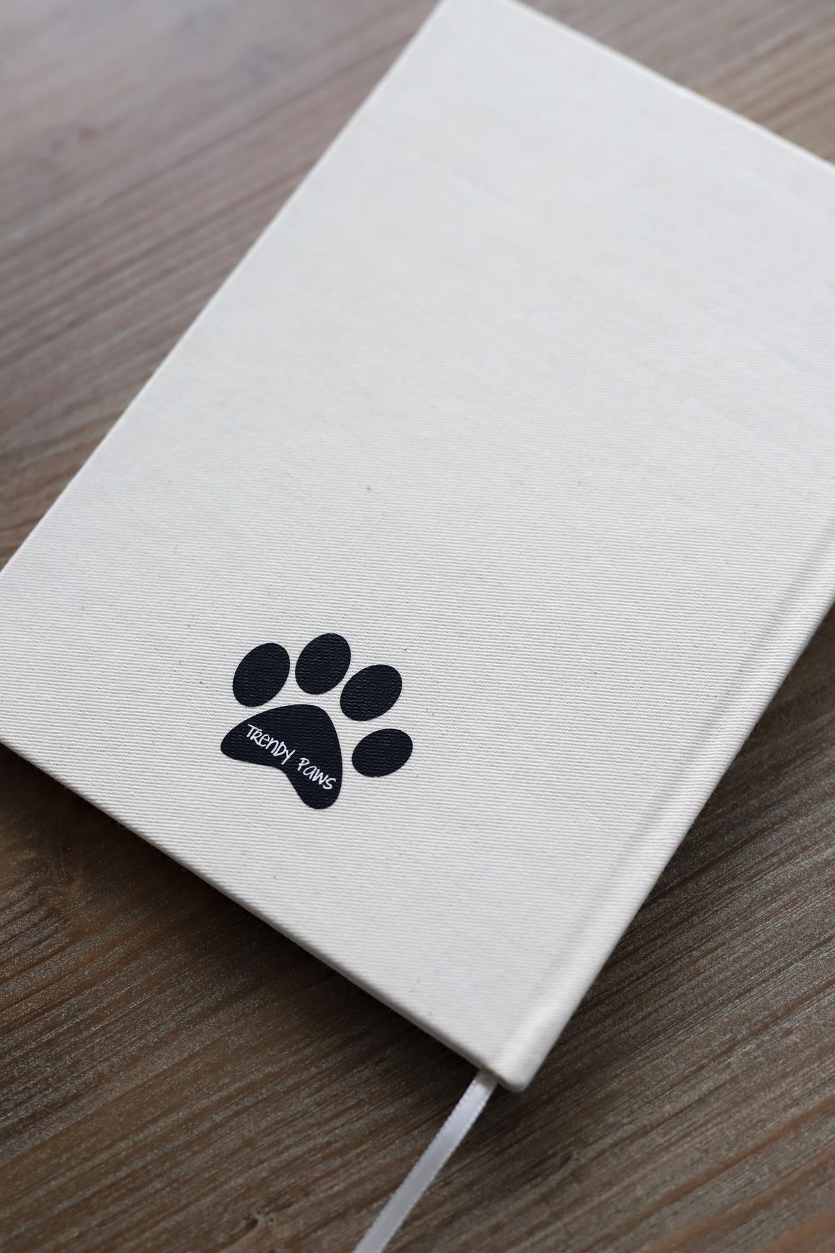 Dog Mama Kanvas Defter