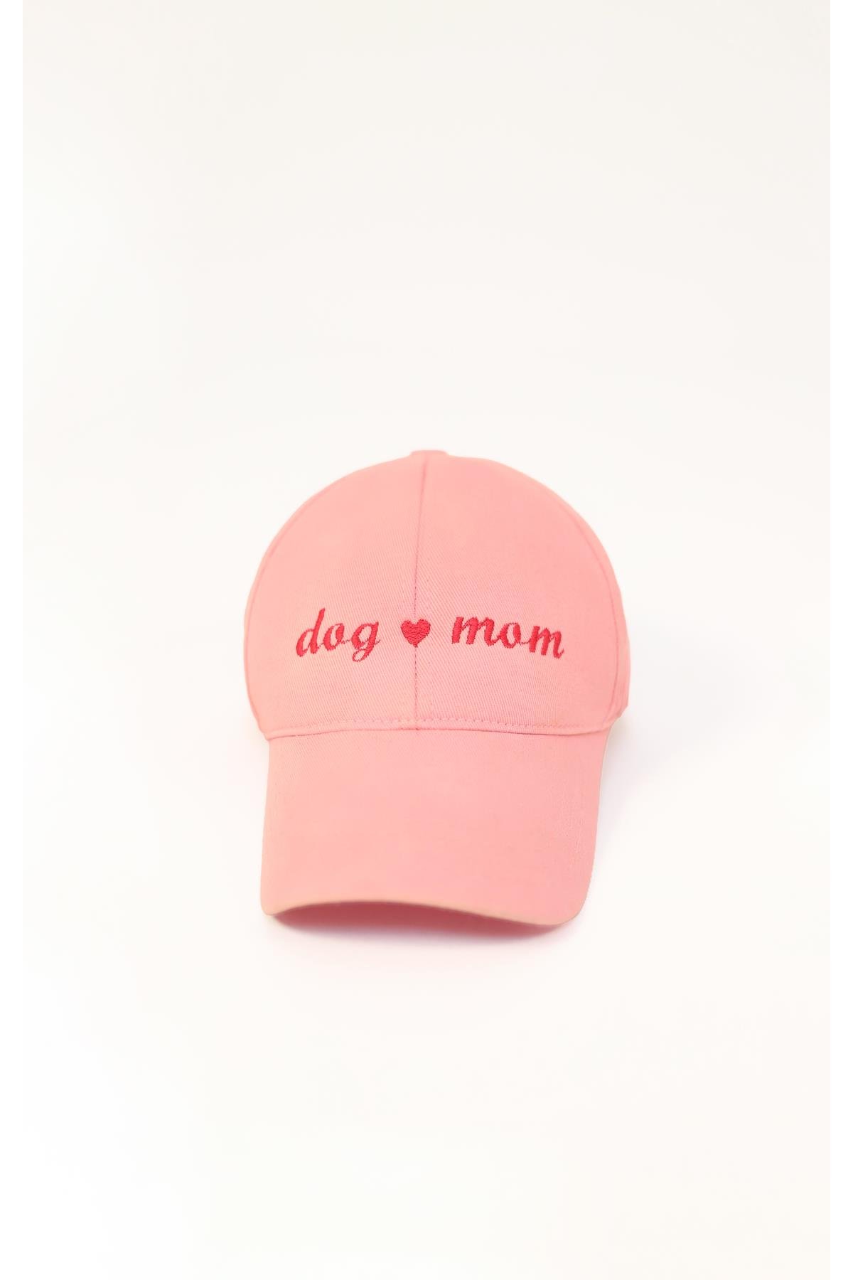 Dog Mom Köpeksever Şapka Pembe