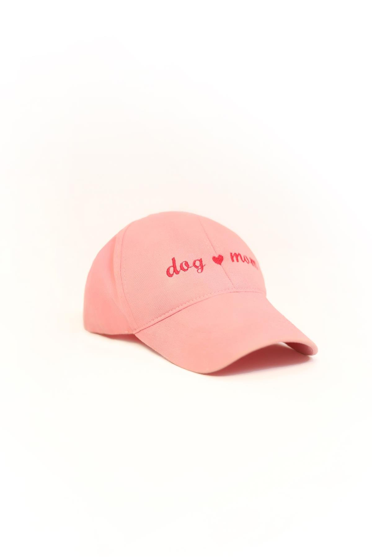 Dog Mom Köpeksever Şapka Pembe