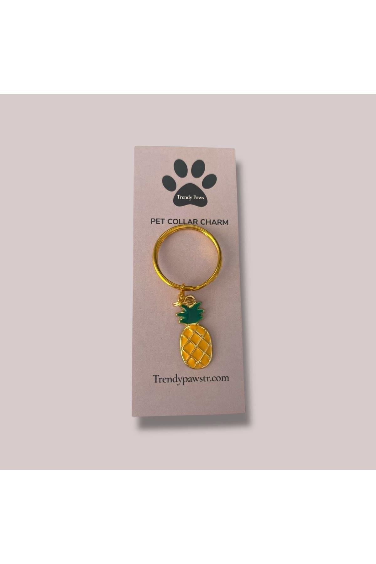 KEDİ & KÖPEK TASMA CHARM /AKSESUARI ANANAS