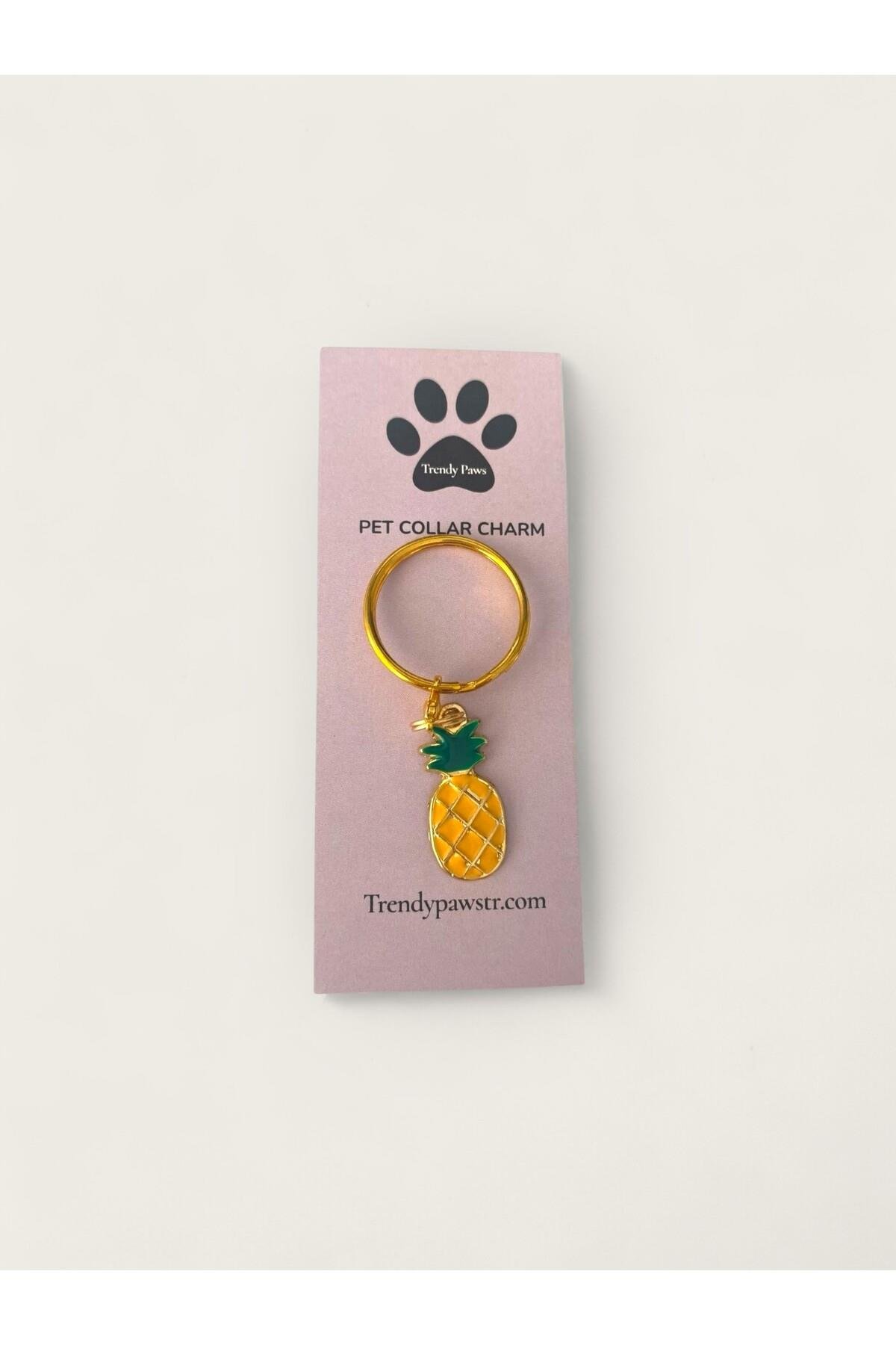 KEDİ & KÖPEK TASMA CHARM /AKSESUARI ANANAS