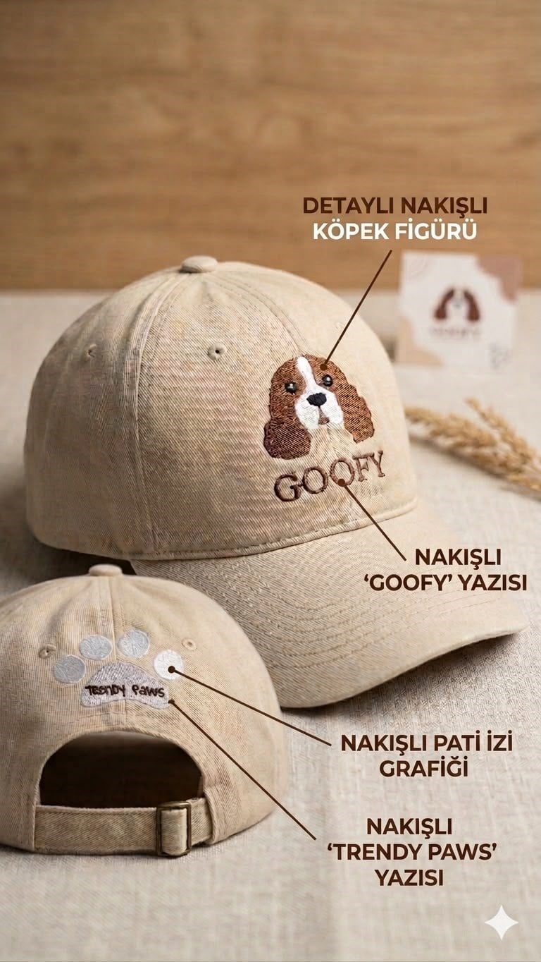 KİŞİYE ÖZEL İSİMLİ ŞAPKA