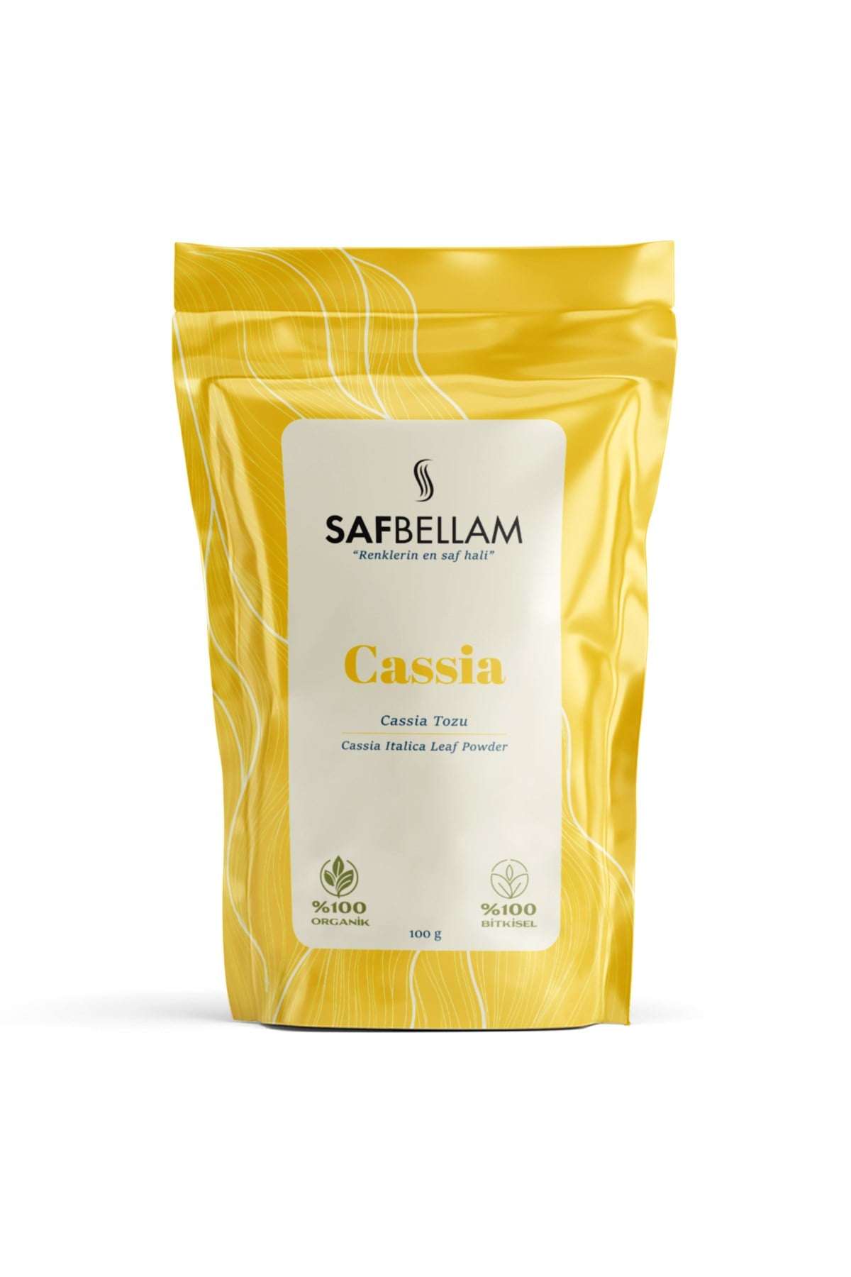 Safbellam Organik ve Kimyasalsız Cassia Bitki Tozu