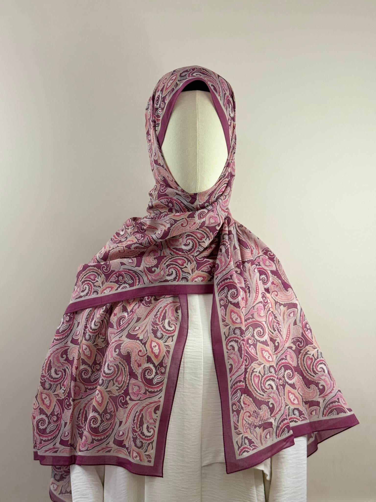 Silk Home | Nariya Şal - Gülkurusu Pudra