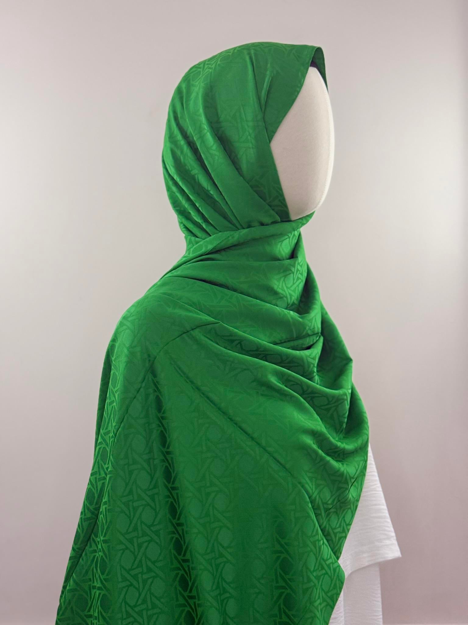 Silk Home | Yeşil Deluxe Şal