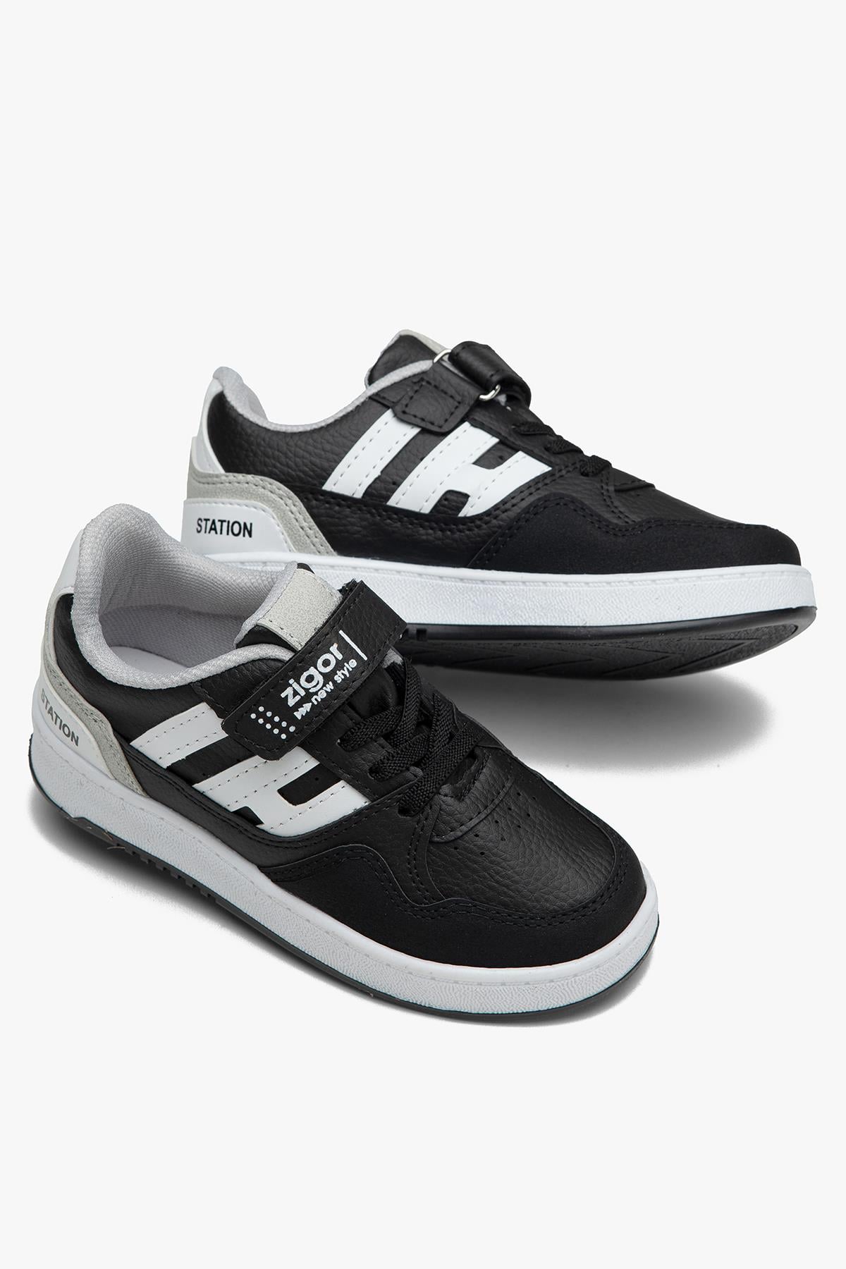 Cırt Cırtlı Günlük Ortopedik Anatomik Esnek Taban Çocuk Spor Ayakkabı Ergonomik Rahat Hava Alabilen Sneaker