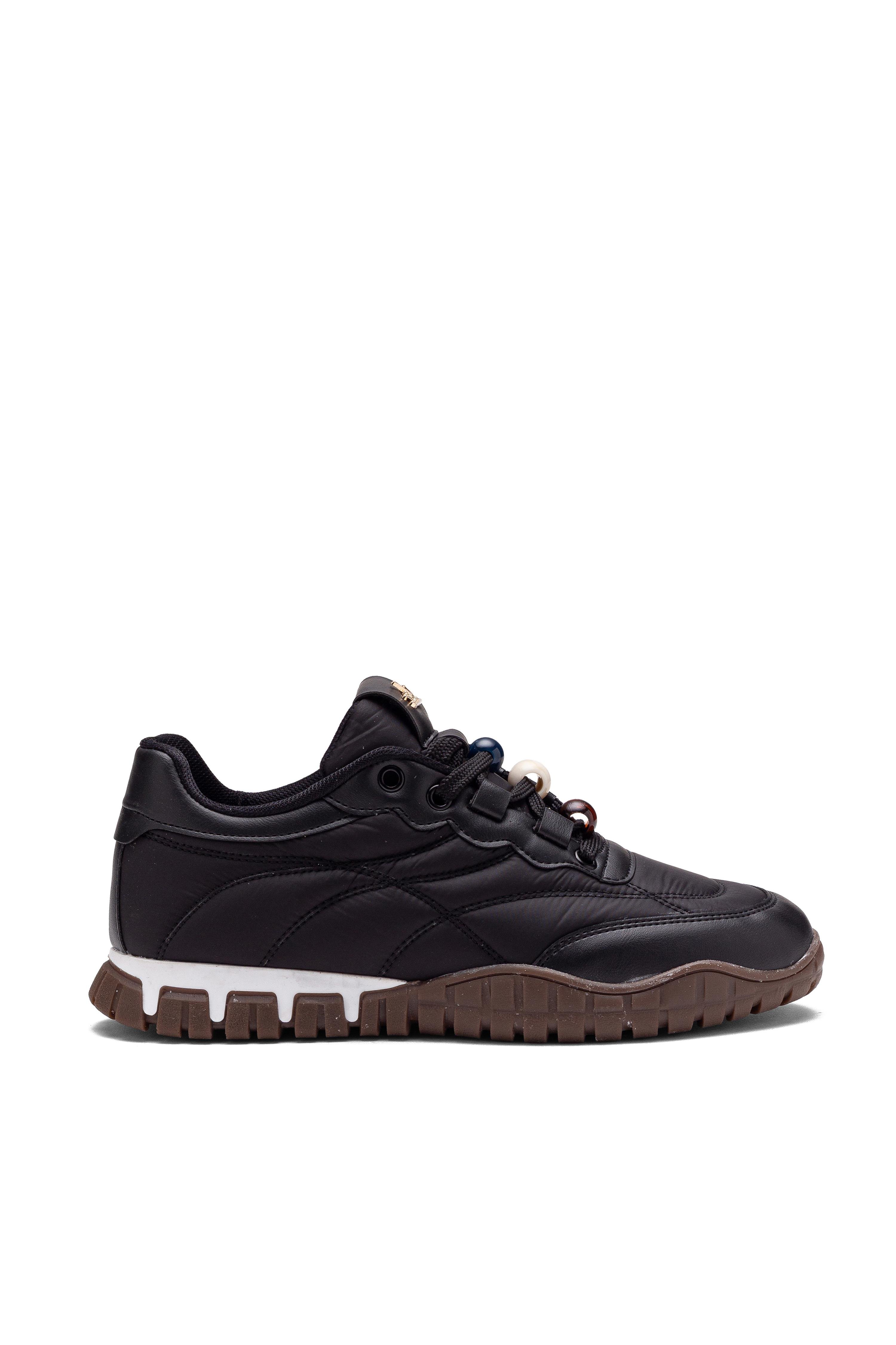Kadın Bağcıklı Termo Taban Sneaker Yürüyüş Ayakkabısı