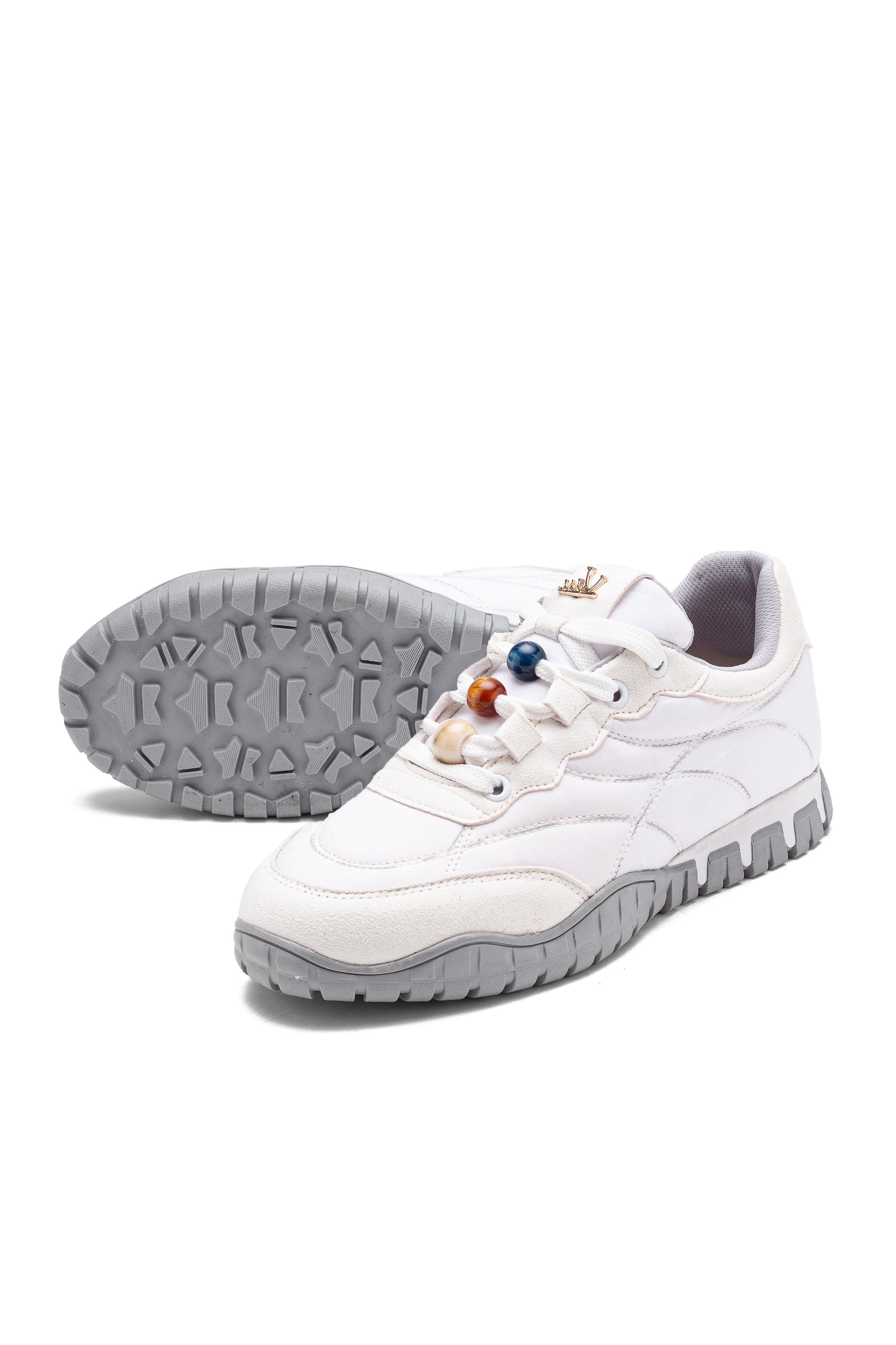 Kadın Bağcıklı Termo Taban Sneaker Yürüyüş Ayakkabısı