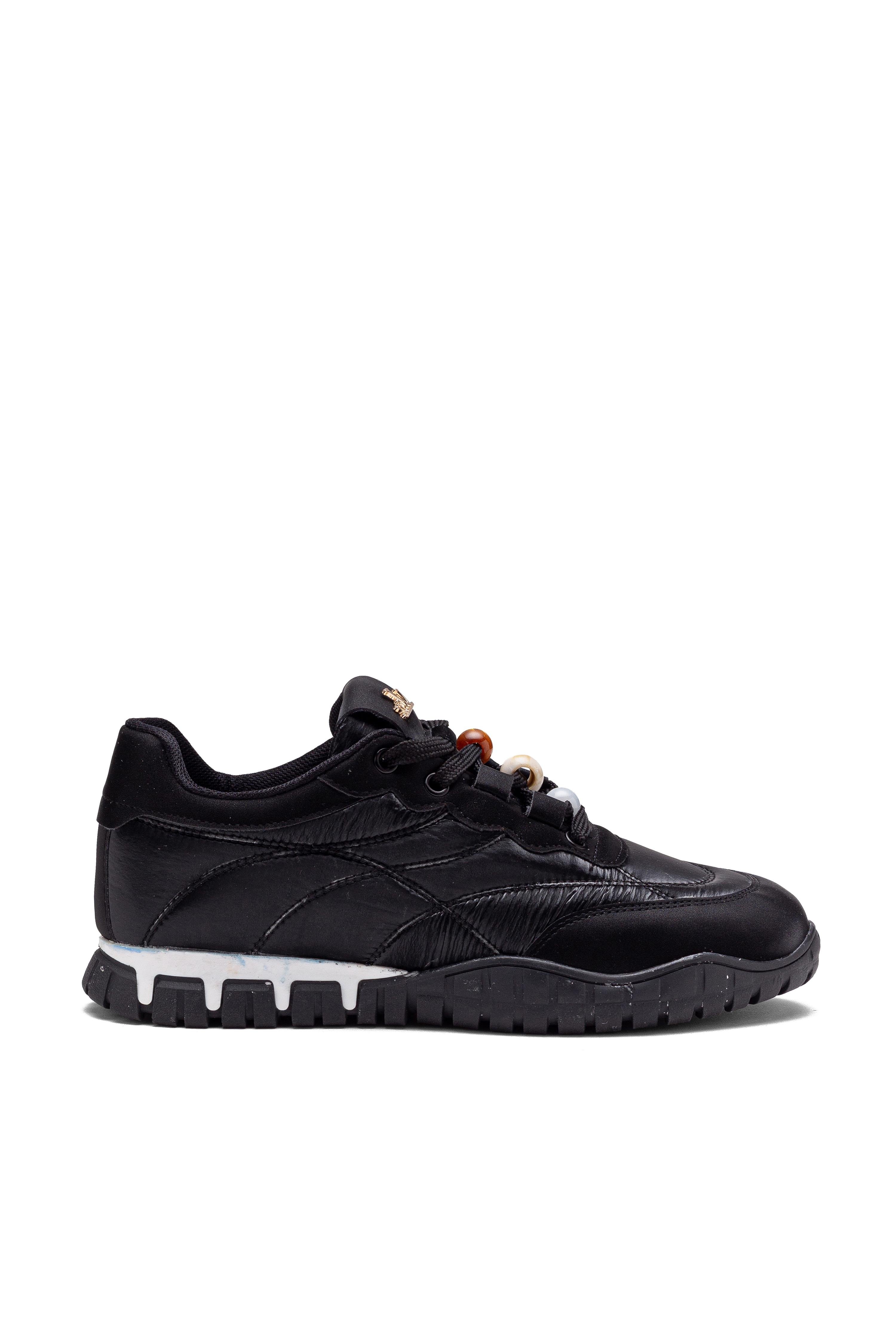 Kadın Bağcıklı Termo Taban Sneaker Yürüyüş Ayakkabısı