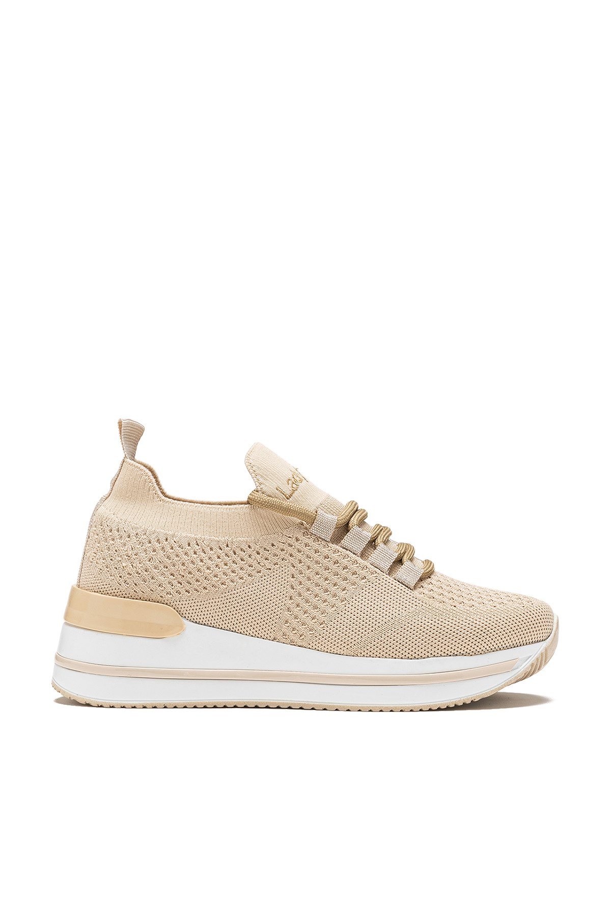 Kadın Ortopedik Taban Yazlık Triko Sneaker Hafif ve Rahat Günlük Spor Ayakkabı