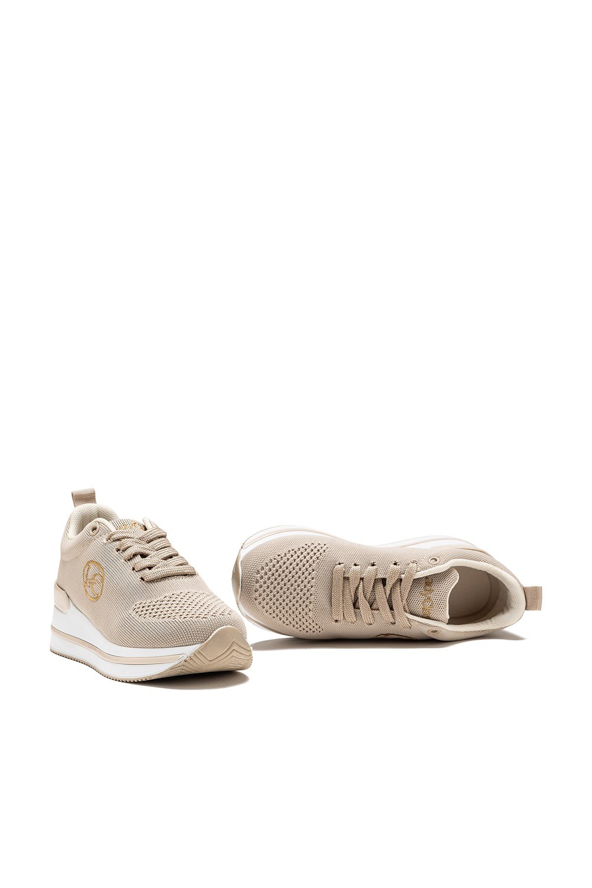 Kadın Ortopedik Taban Yazlık Triko Sneaker Hafif ve Rahat Günlük Spor Ayakkabı