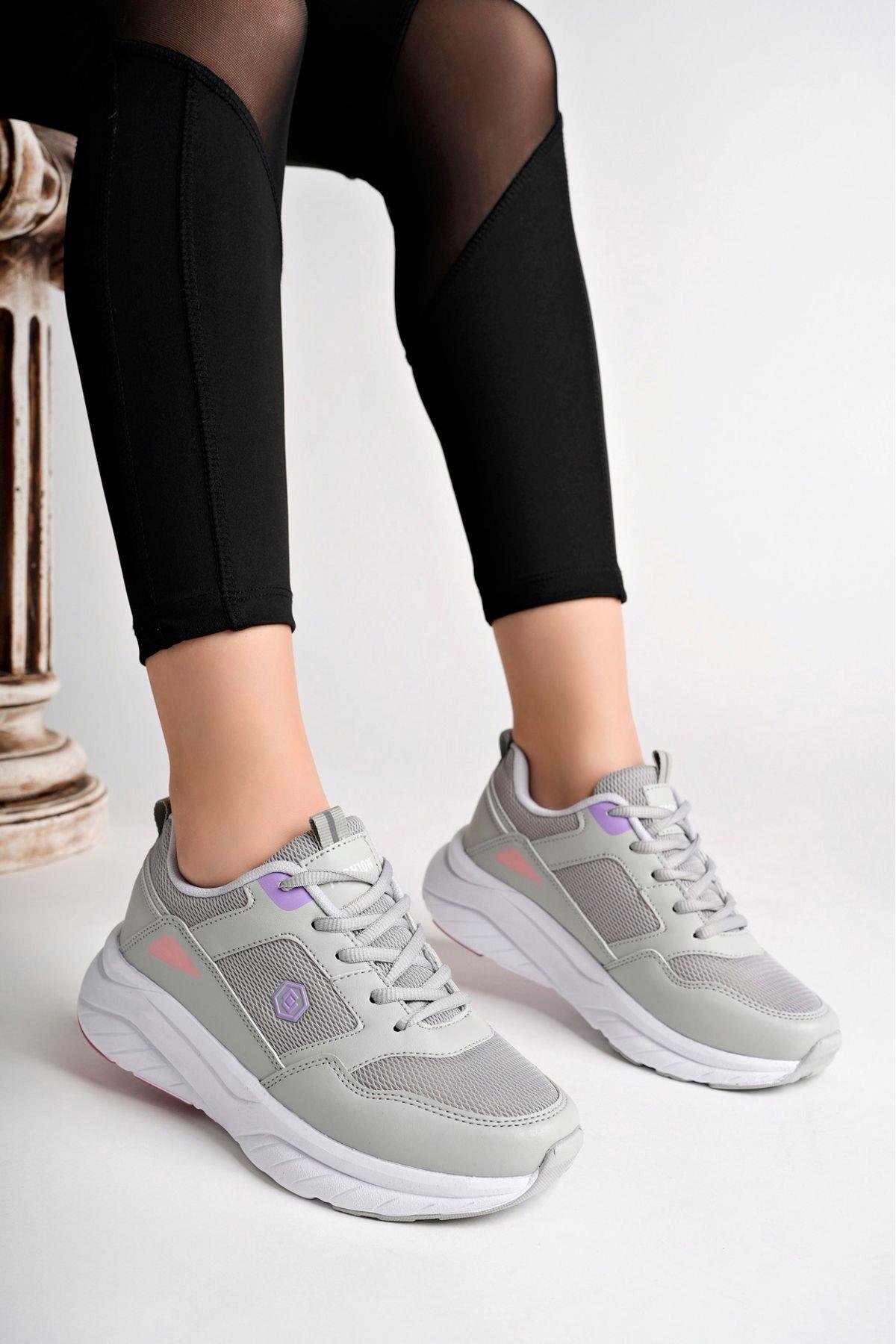 Ortopedik Kaymaz Kırılmaz Taban Konforlu Ortopedik Sneakers Yürüyüş Spor Ayakkabı