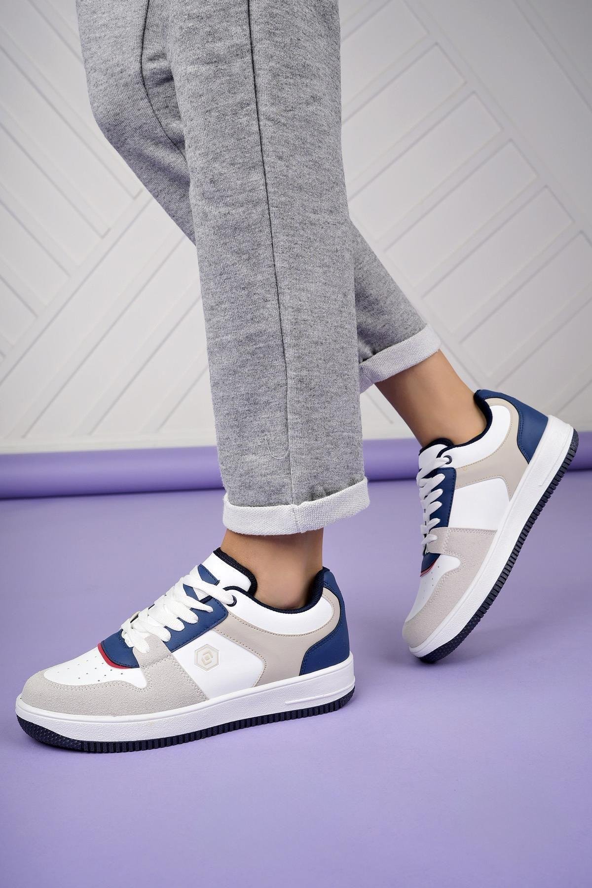 Unisex Ortopedik Kaymaz Kırılmaz Taban Konforlu Sneakers Spor Ayakkabı