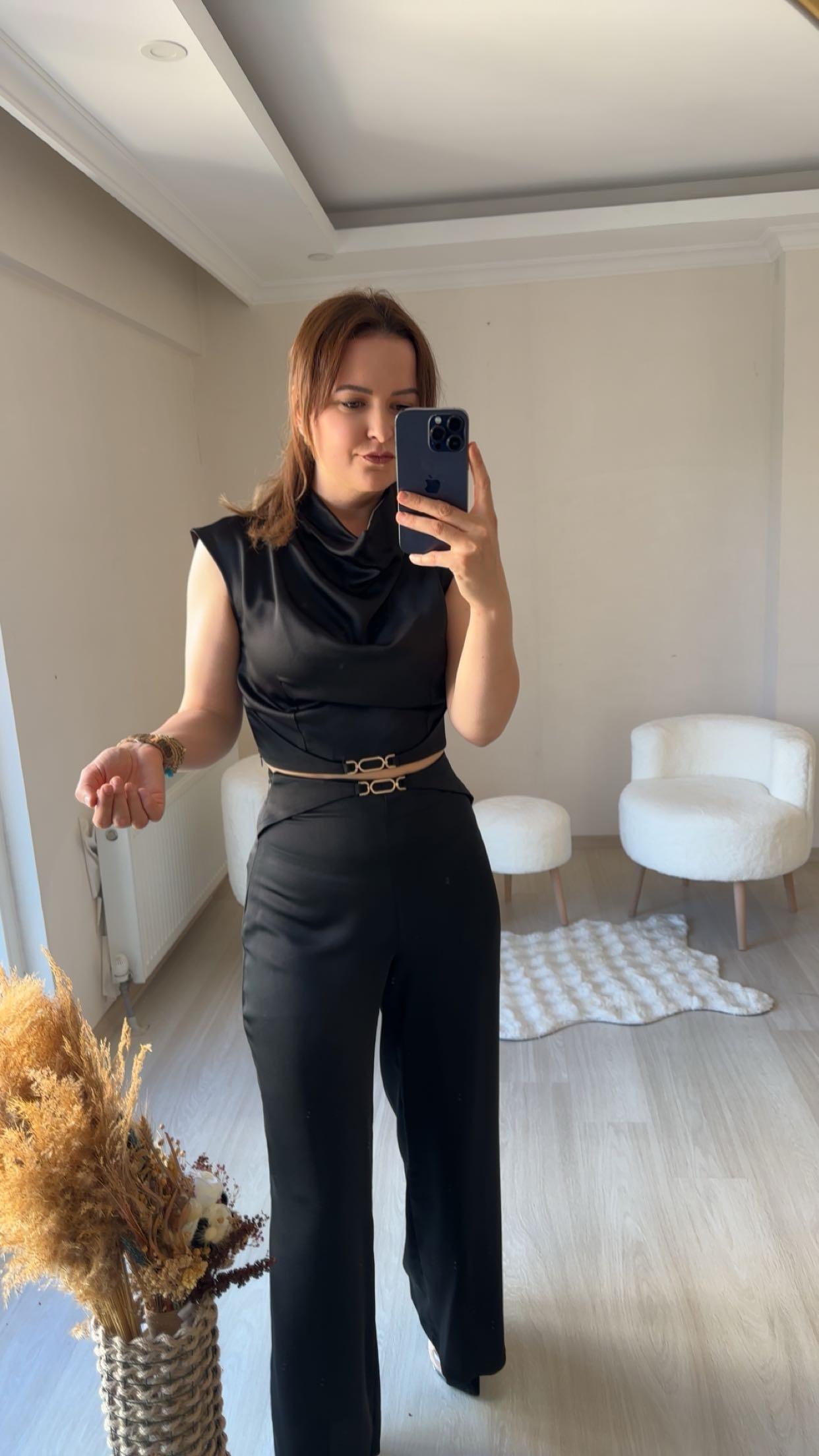 TOKA DETAYLI SATEN TAKIM