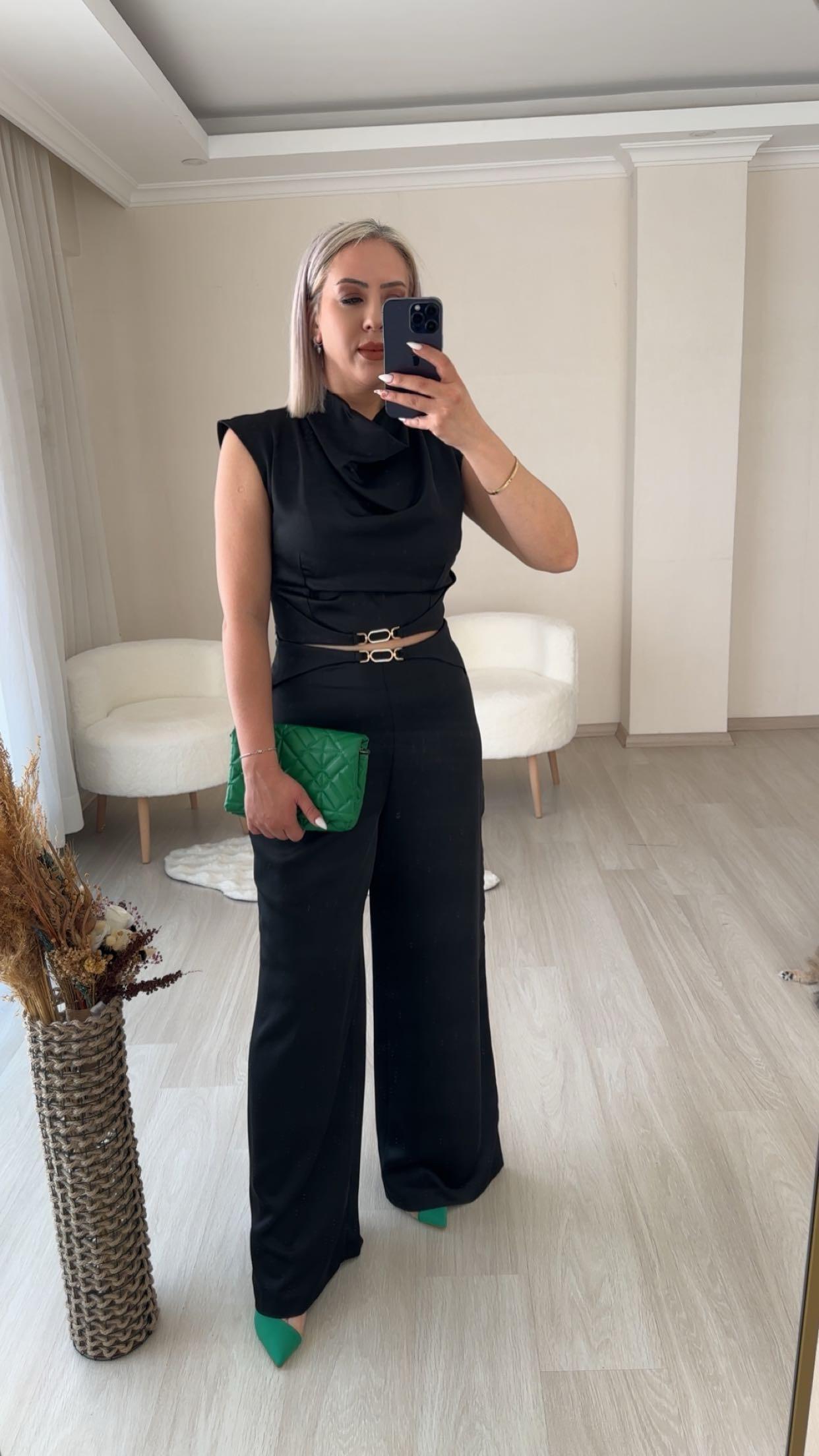 TOKA DETAYLI SATEN TAKIM