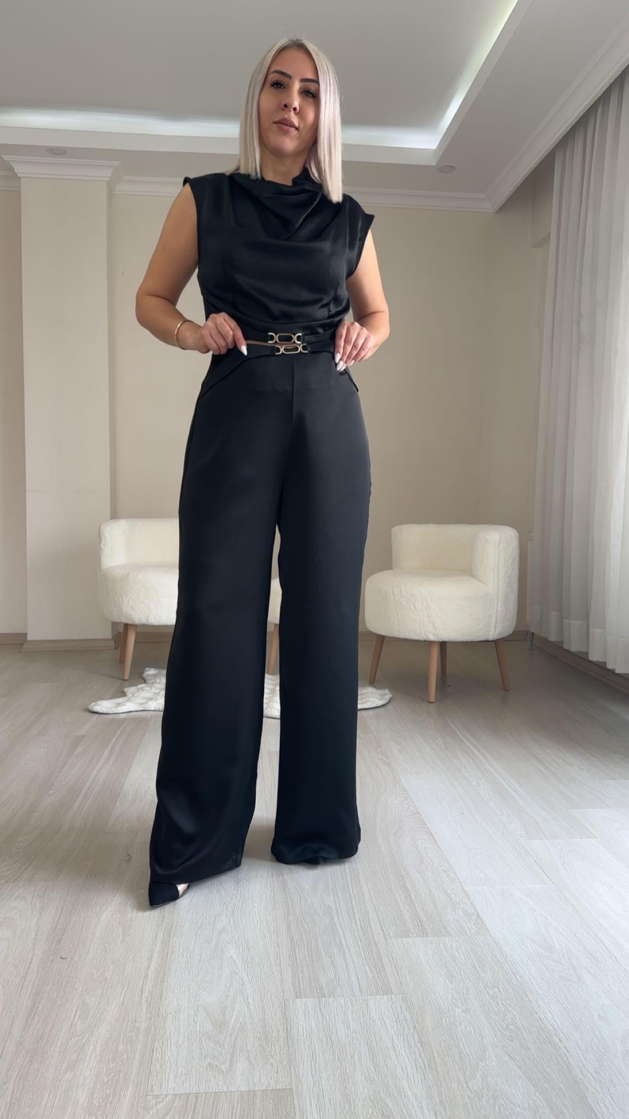 TOKA DETAYLI SATEN TAKIM