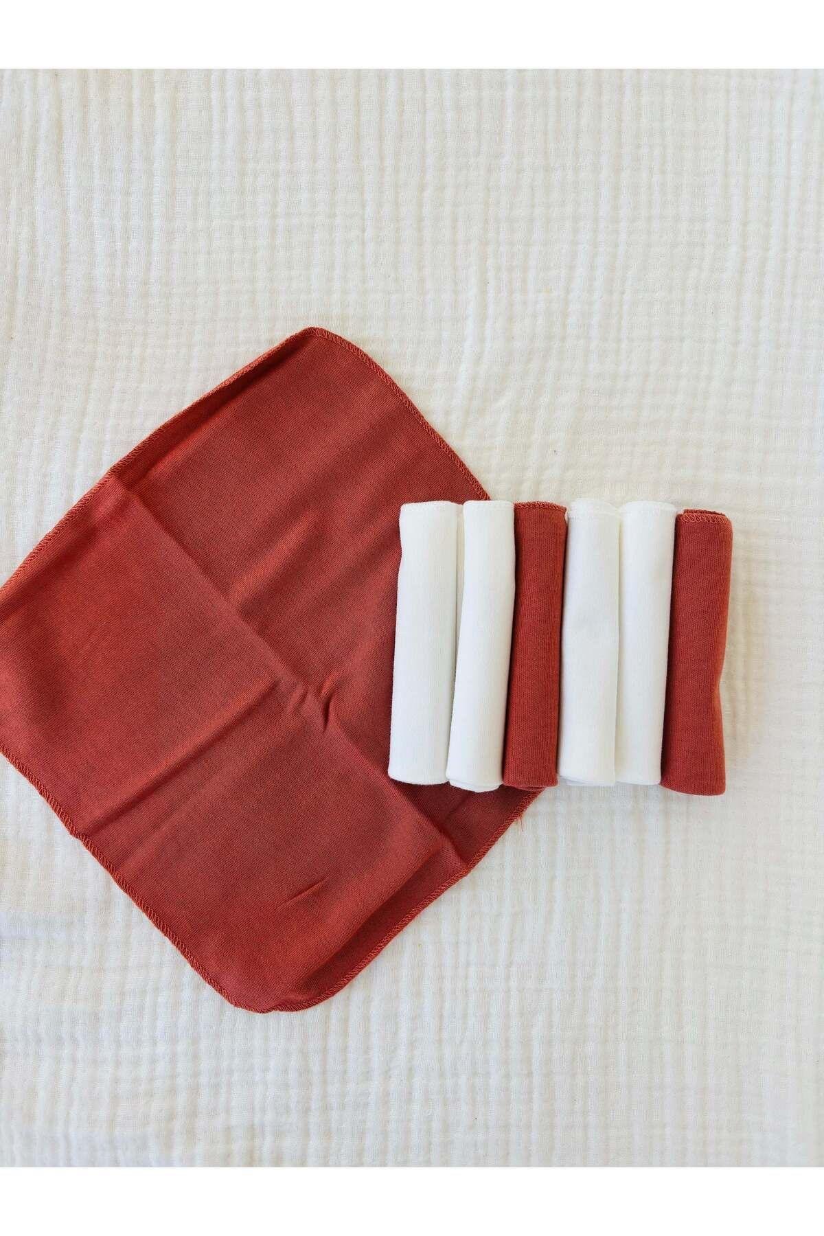 7'li Ağız Mendili - Kiremit