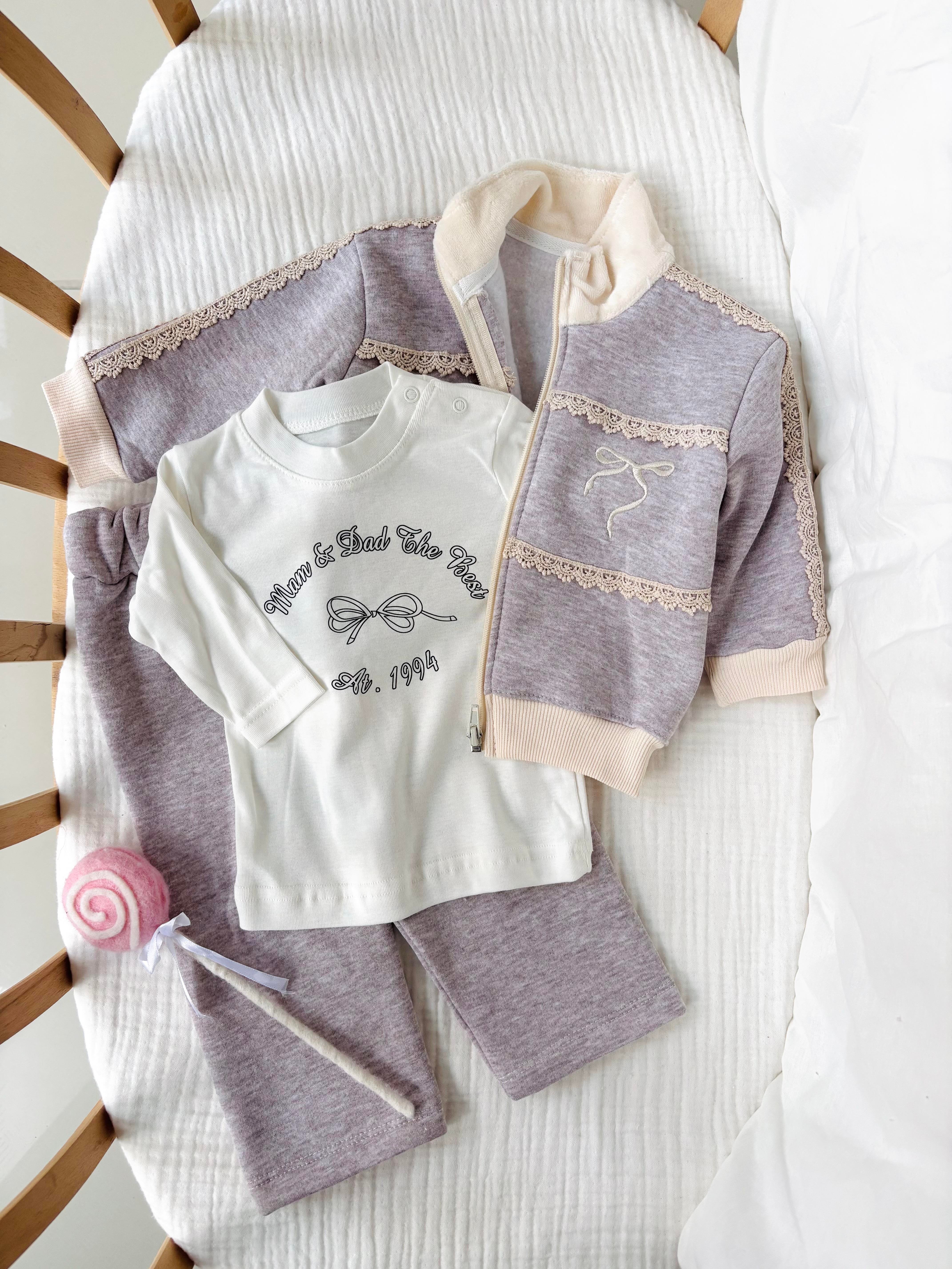 Anastasia Hırkalı Takım - Gri