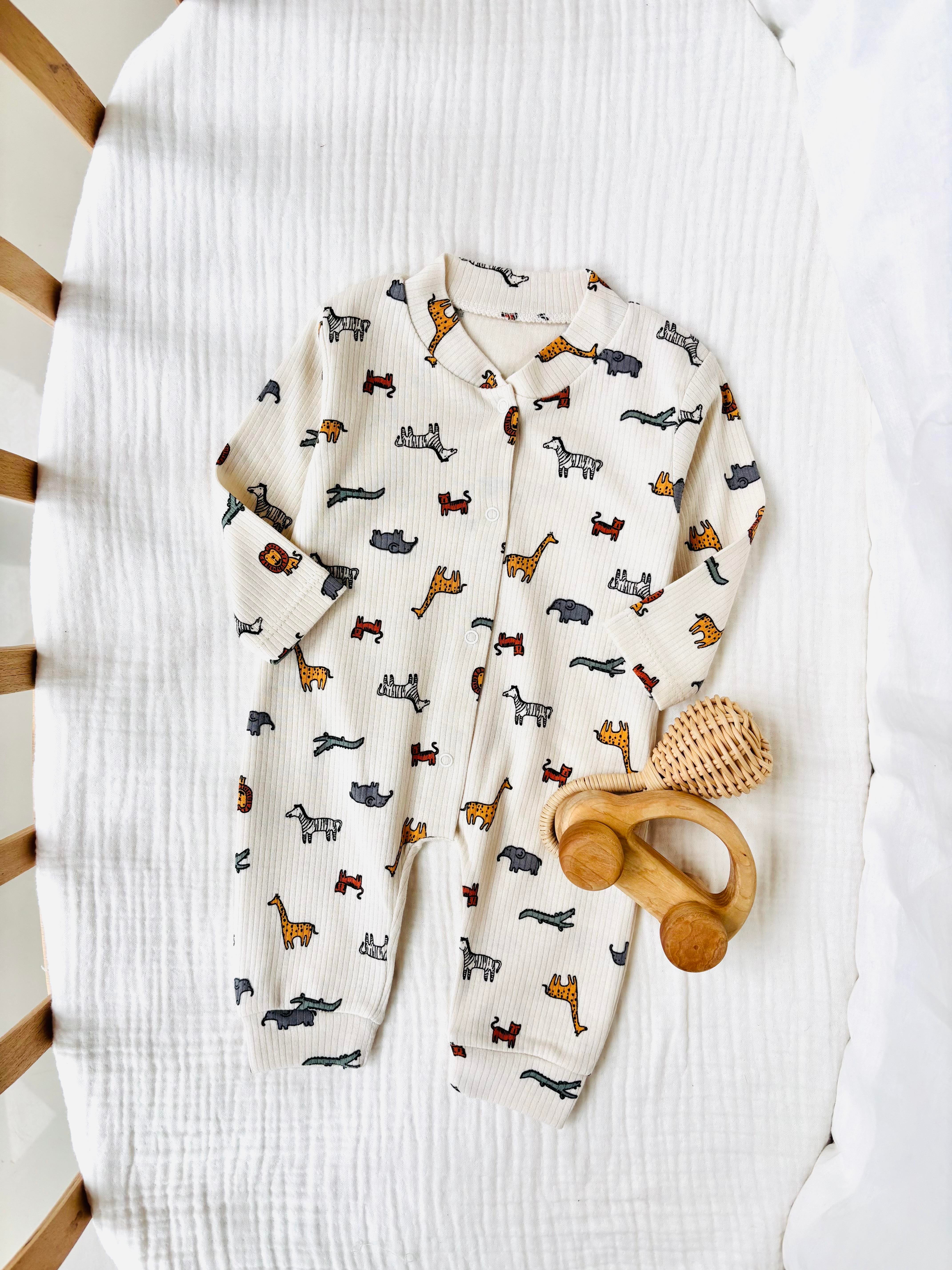 Animal Çıtçıtlı Tulum