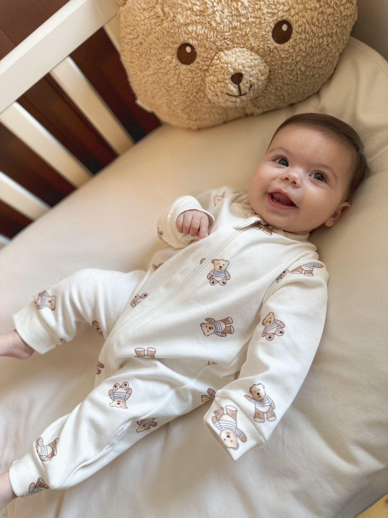 Arby Teddy Fermuarlı Tulum