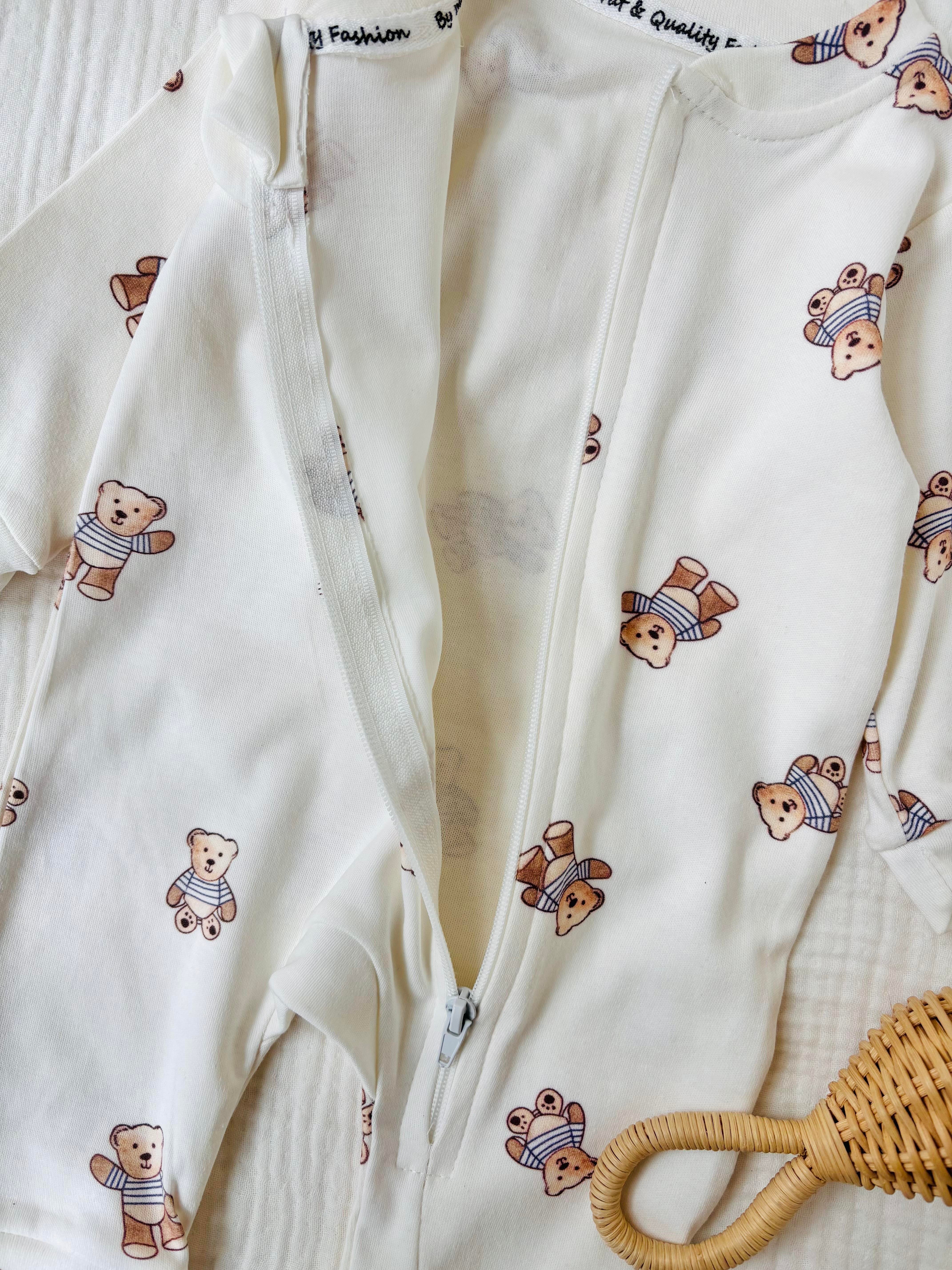 Arby Teddy Fermuarlı Tulum