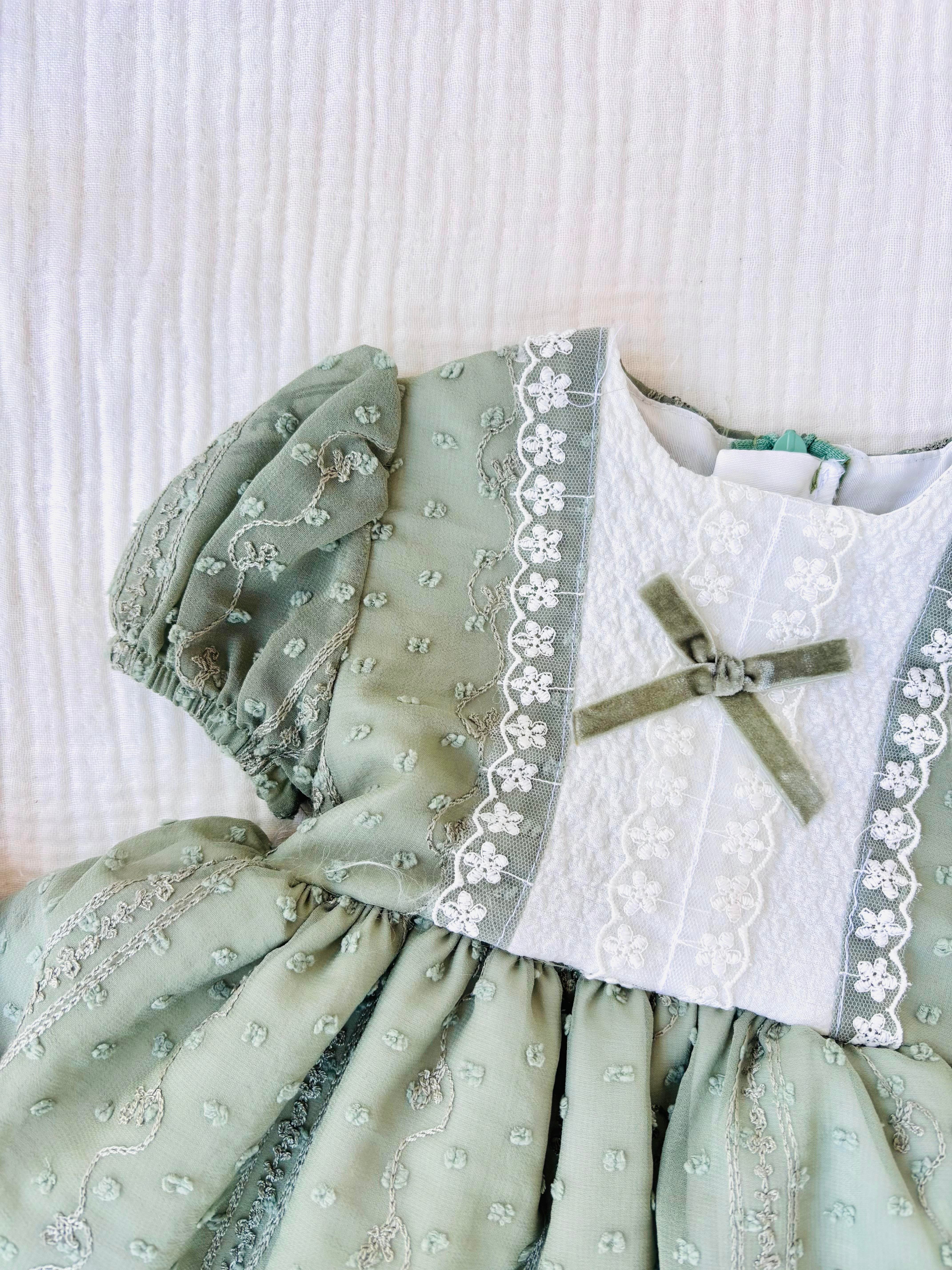 Ariel Yeşil Prenses Elbisesi