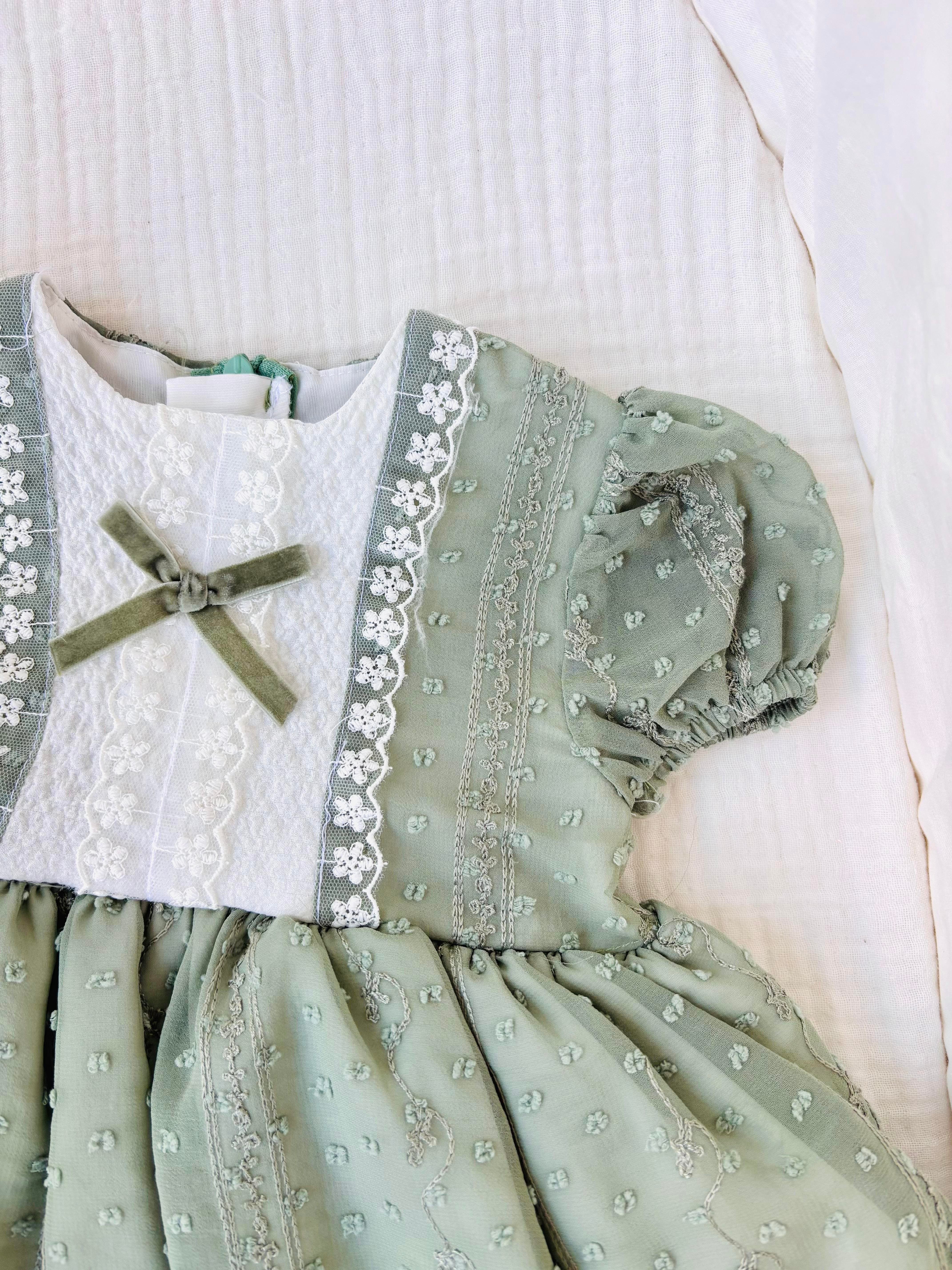 Ariel Yeşil Prenses Elbisesi