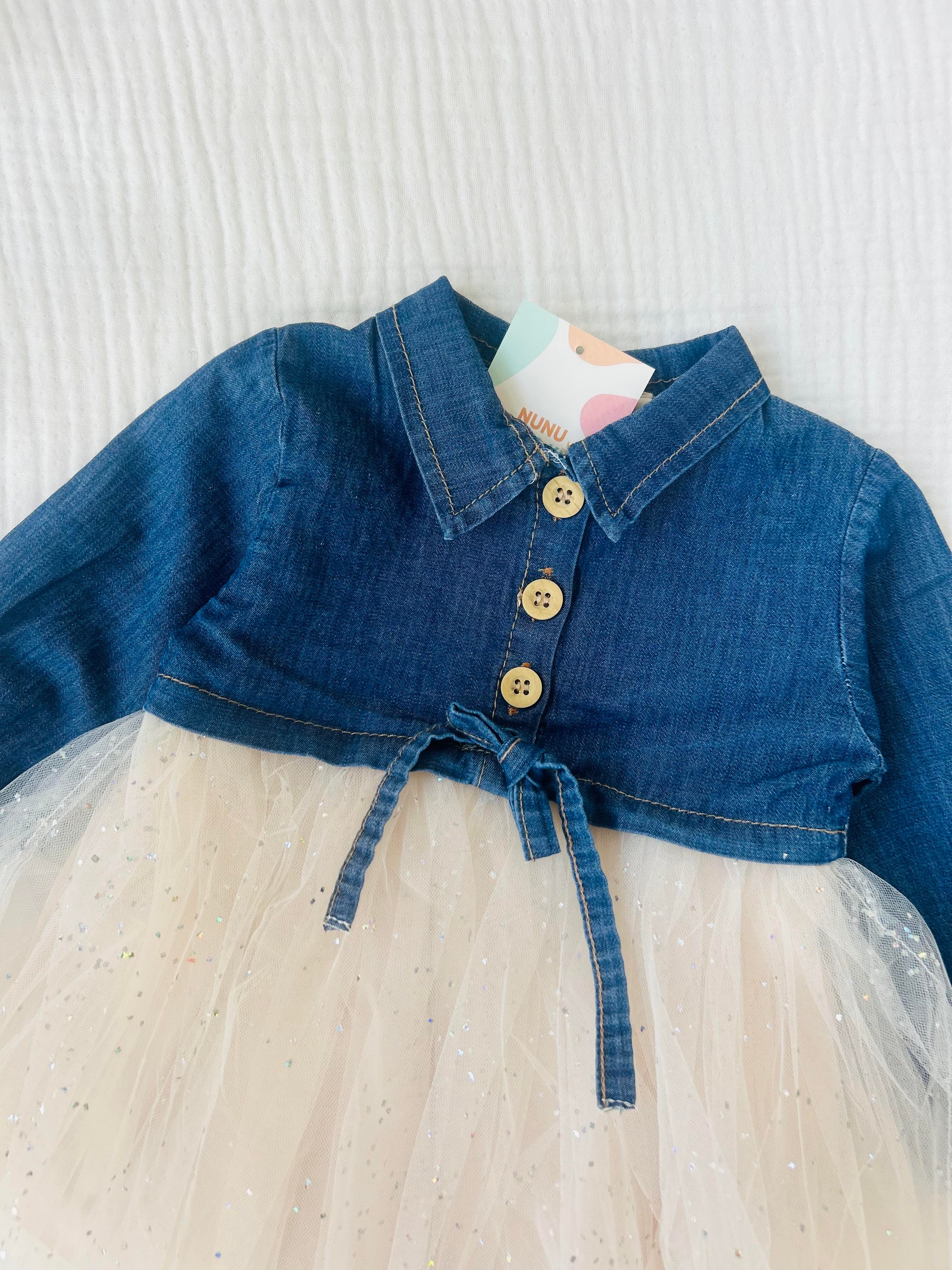 Bella Tütülü Kot Elbise