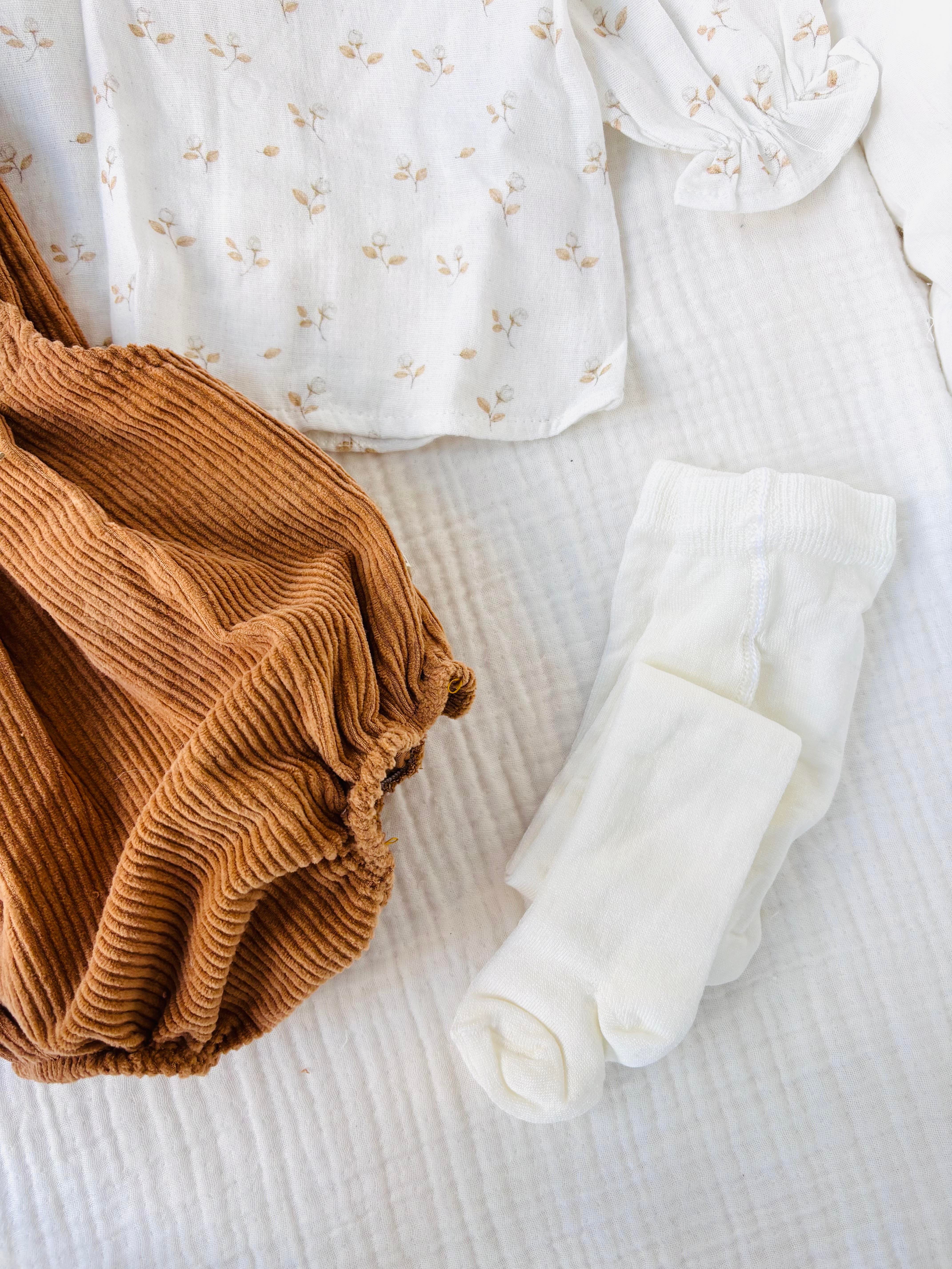 Clara 3 Parça Romper Set - Kahve