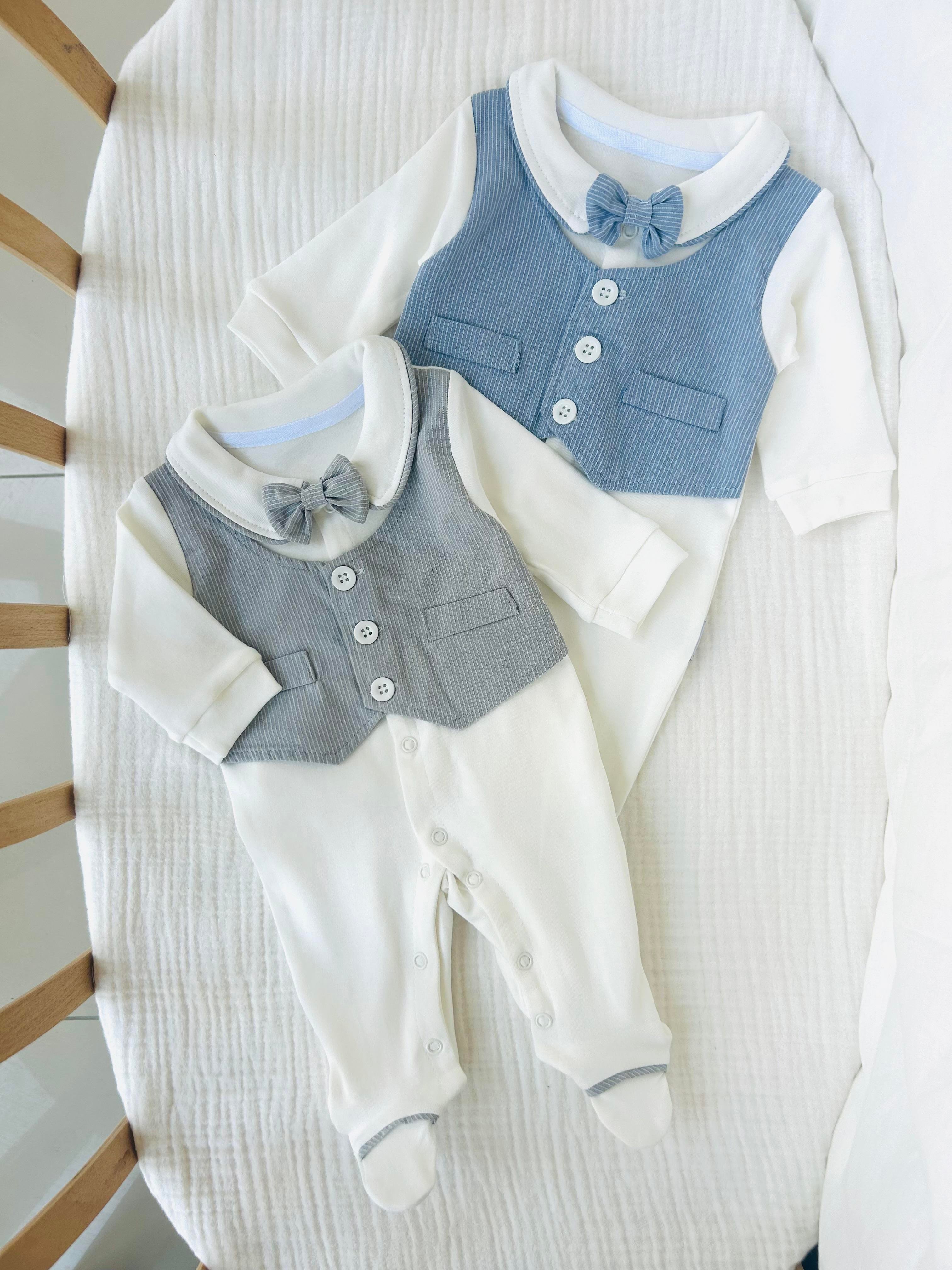 Dexter Erkek Bebek Tulum - Mavi