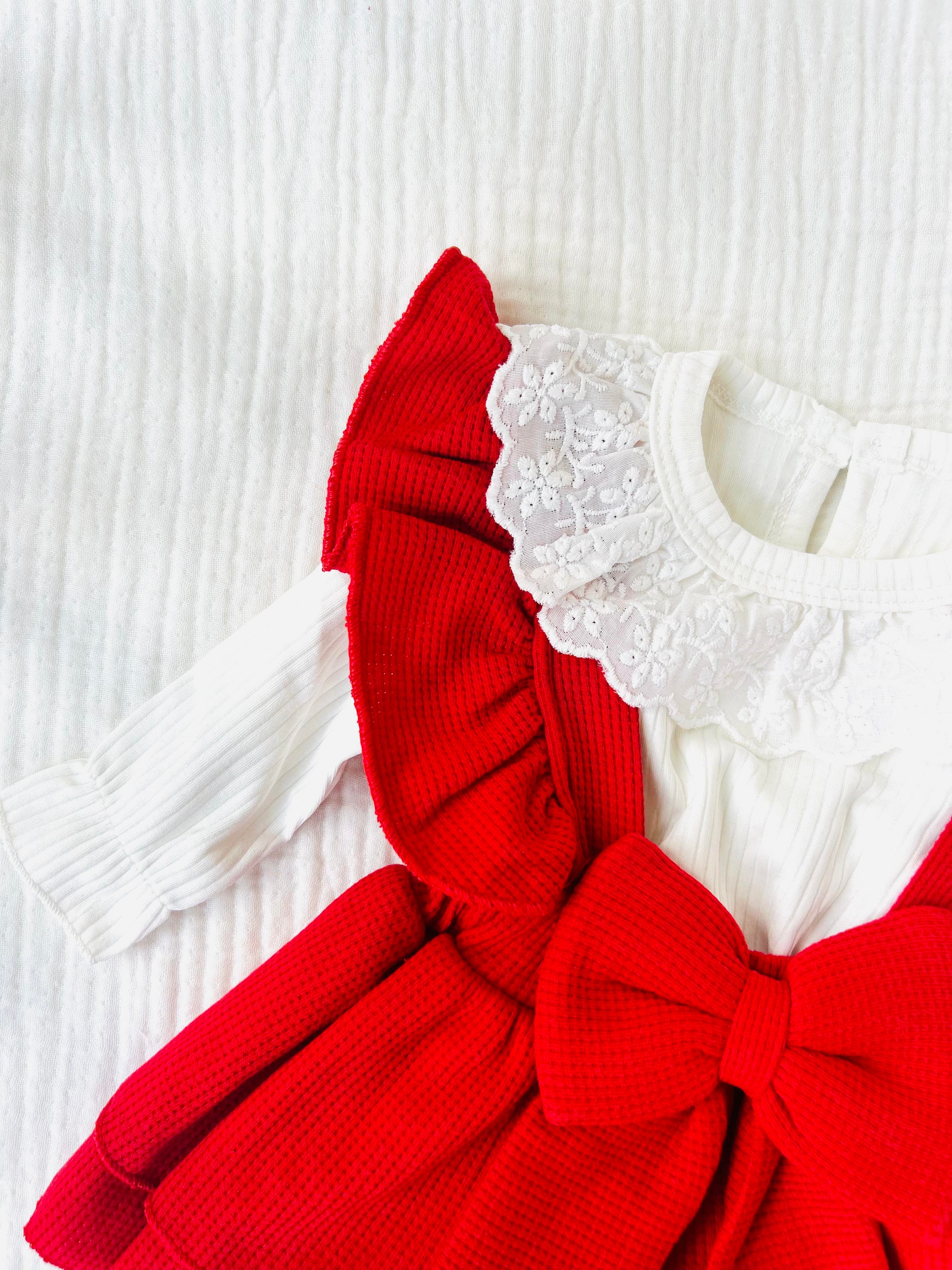 Diana 2 Parça Kırmızı Elbise