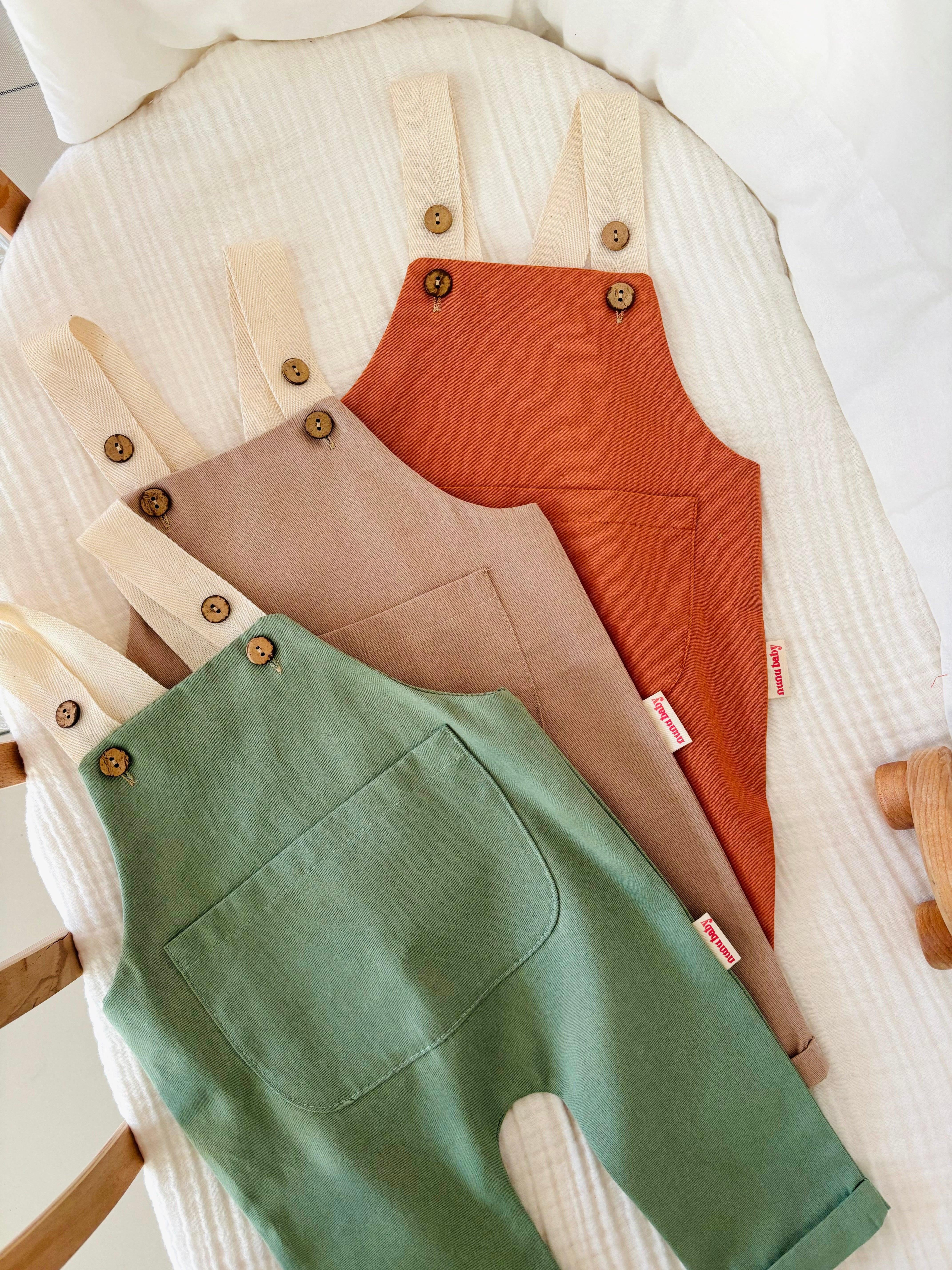 Edward Kanvas Salopet - Kiremit