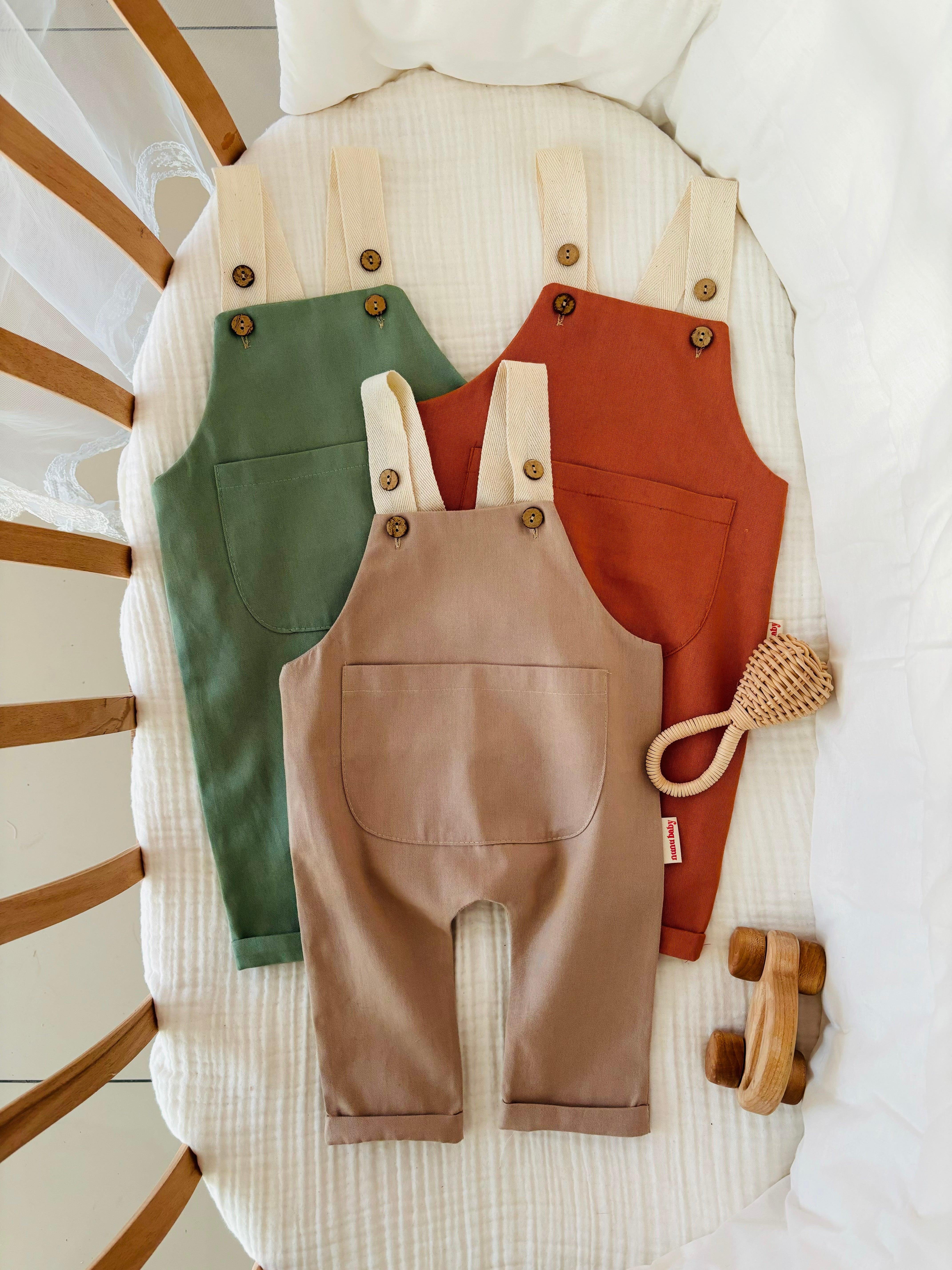 Edward Kanvas Salopet - Kiremit