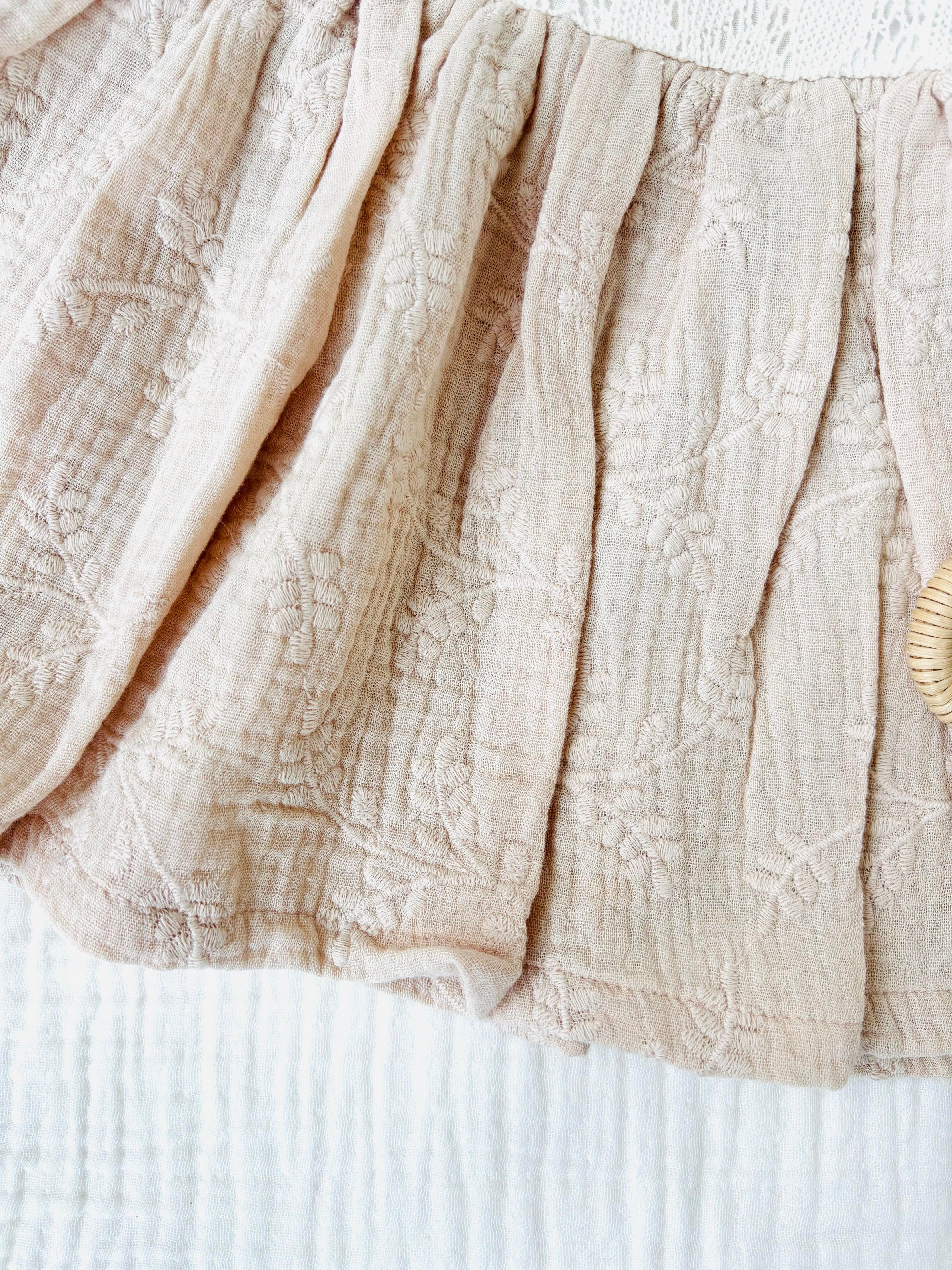 Ella Fistolu Kız Bebek Elbise