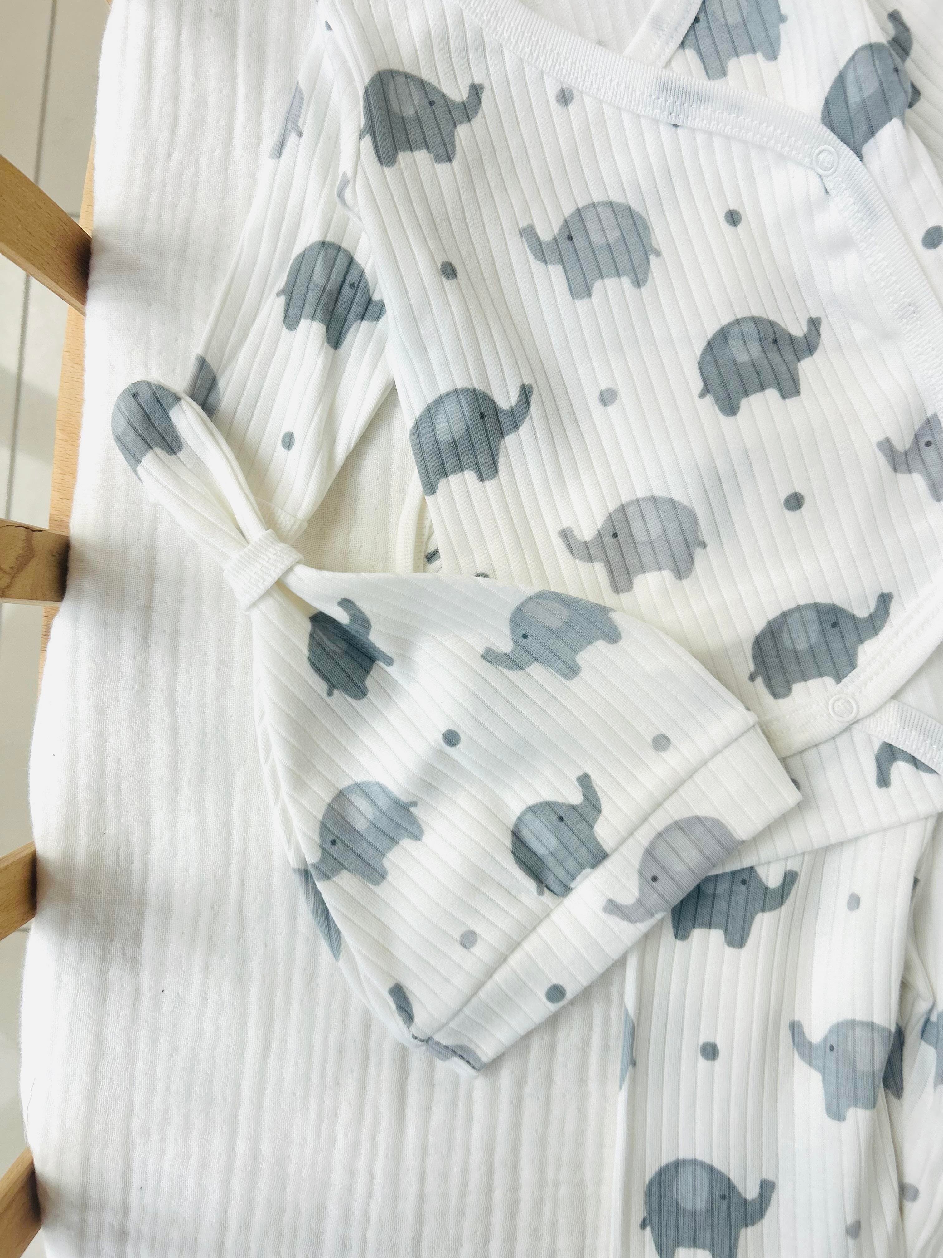 Fil Desenli Battaniyeli Set