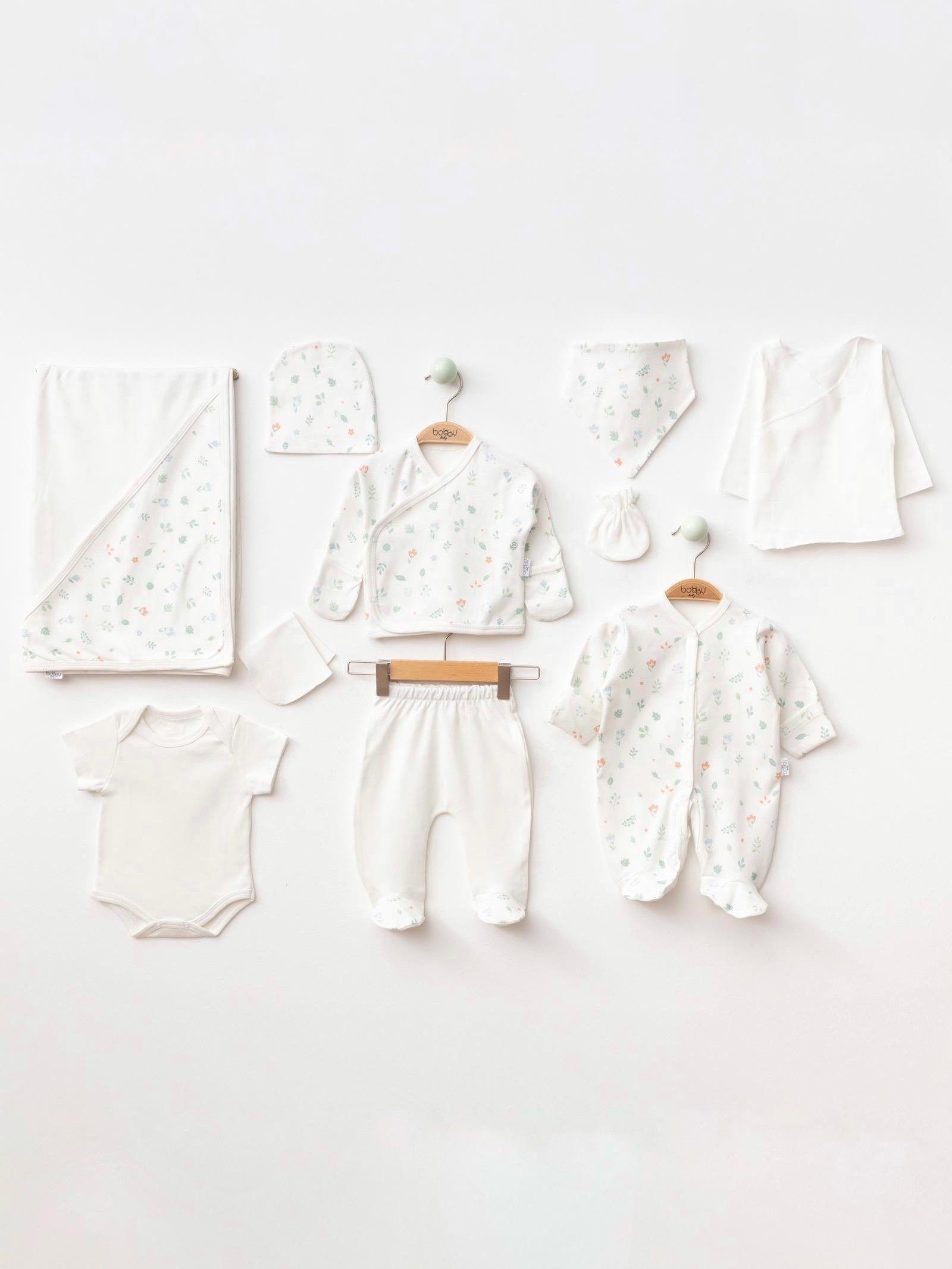 Flora 10 Parça Hastane Çıkış Seti